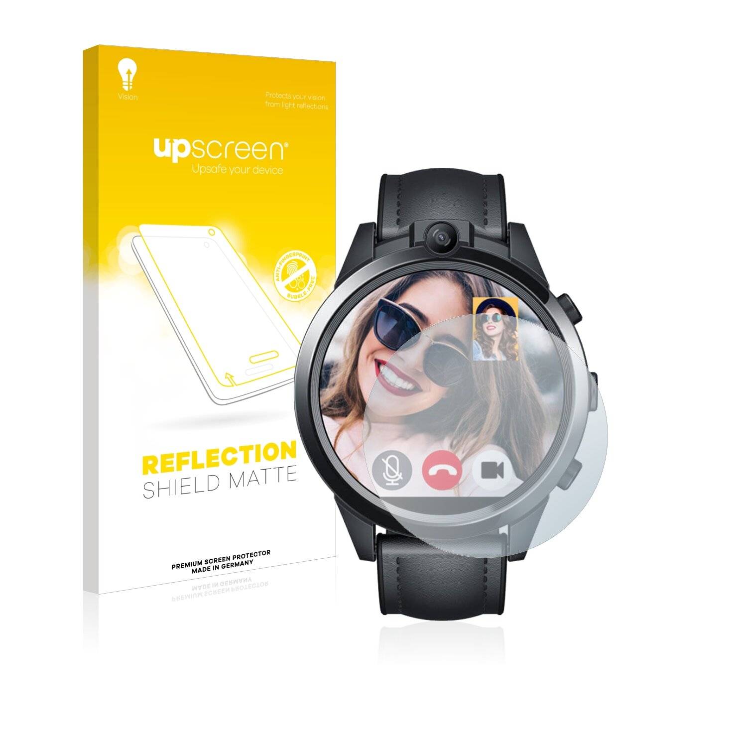 upscreen Reflection Shield Matte Premium Displayschutzfolie für Zeblaze Thor 5