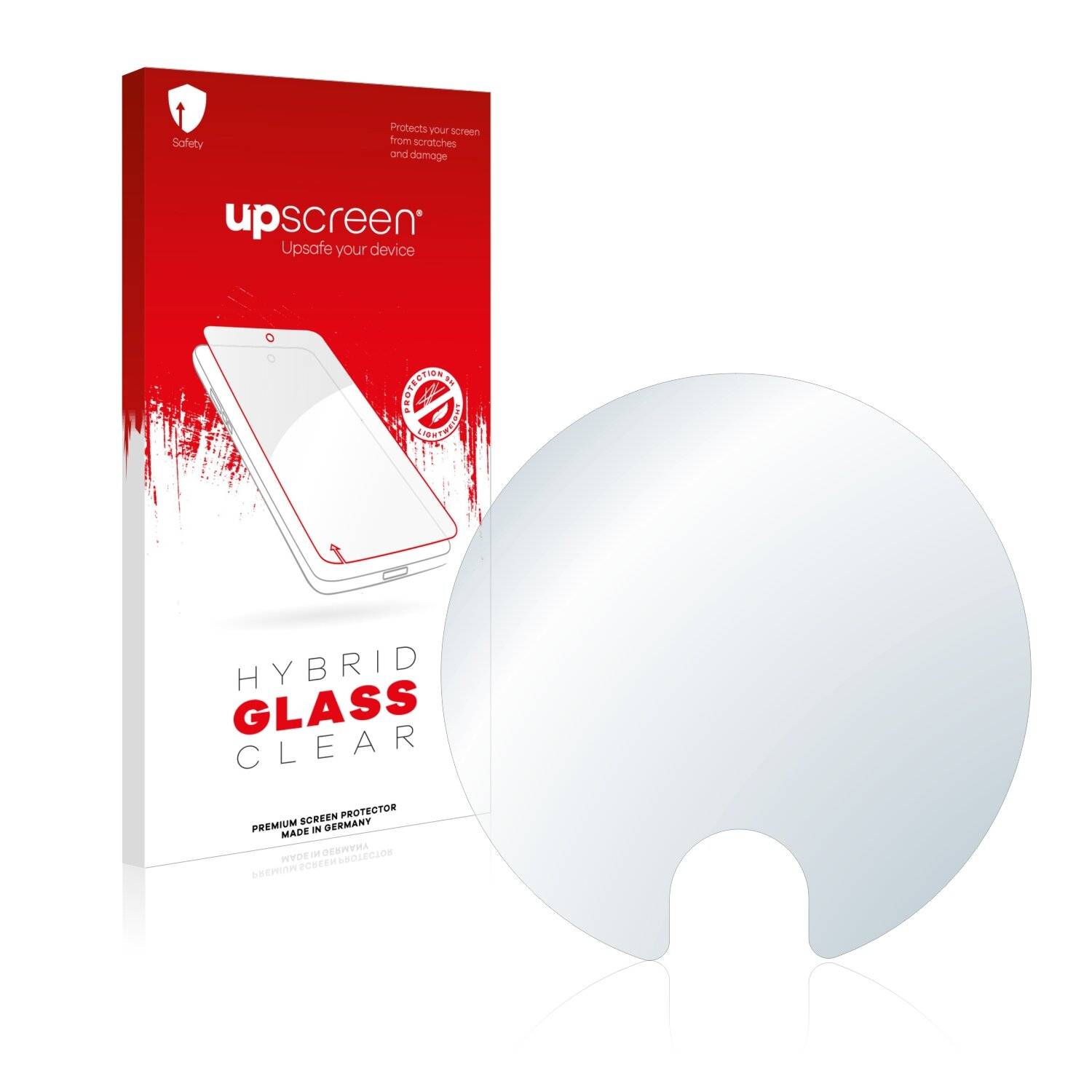 upscreen Hybrid Glass Clear Premium Schutzglas Folie für Dyson V11