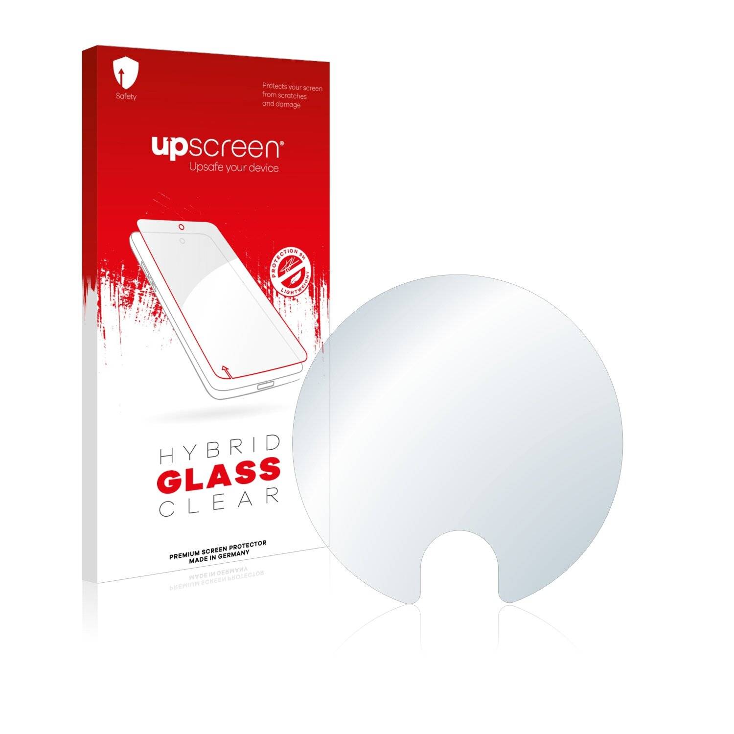 upscreen Hybrid Glass Clear Premium Schutzglas Folie für Dyson V11 Absolute