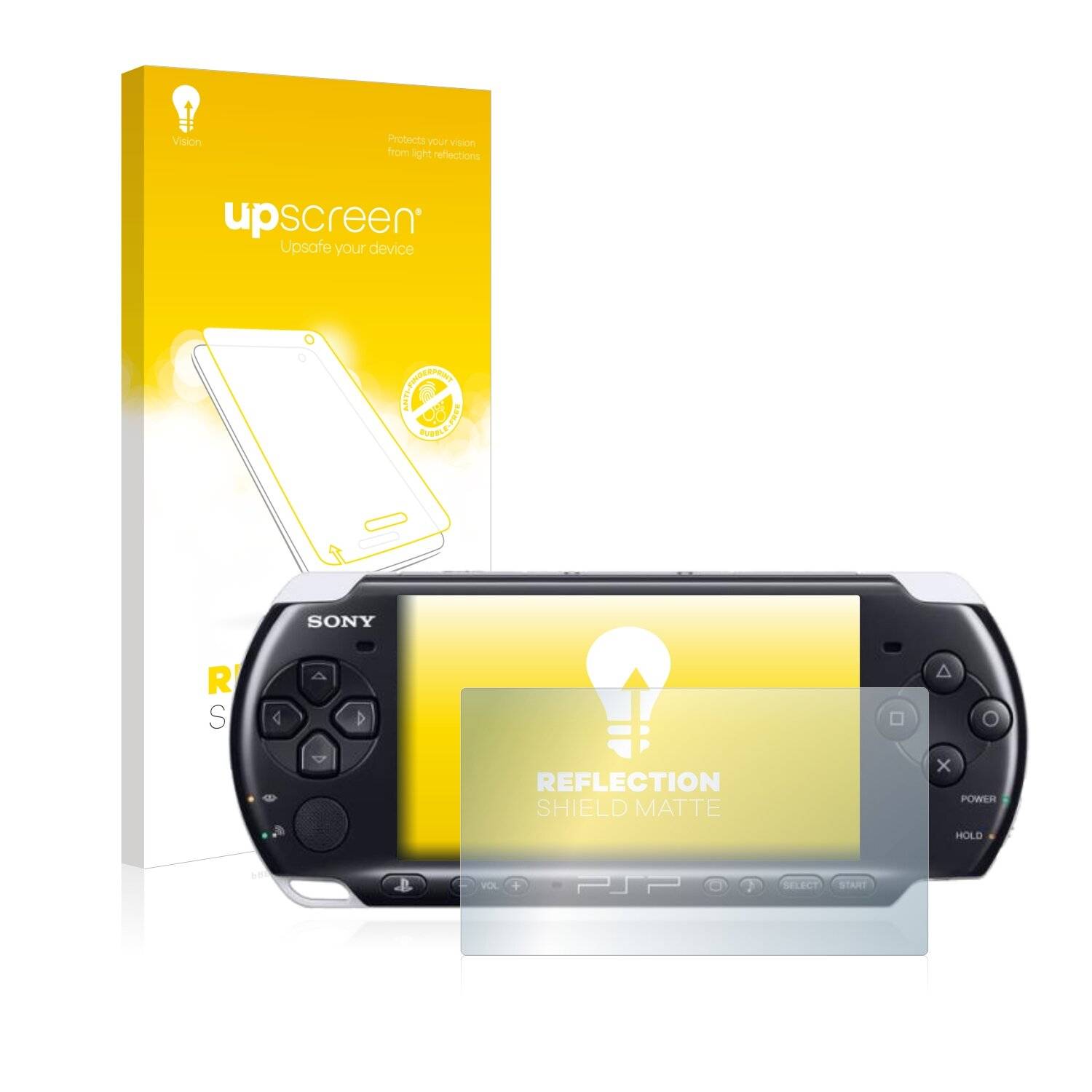 upscreen Reflection Shield Matte Premium Displayschutzfolie für Sony PSP