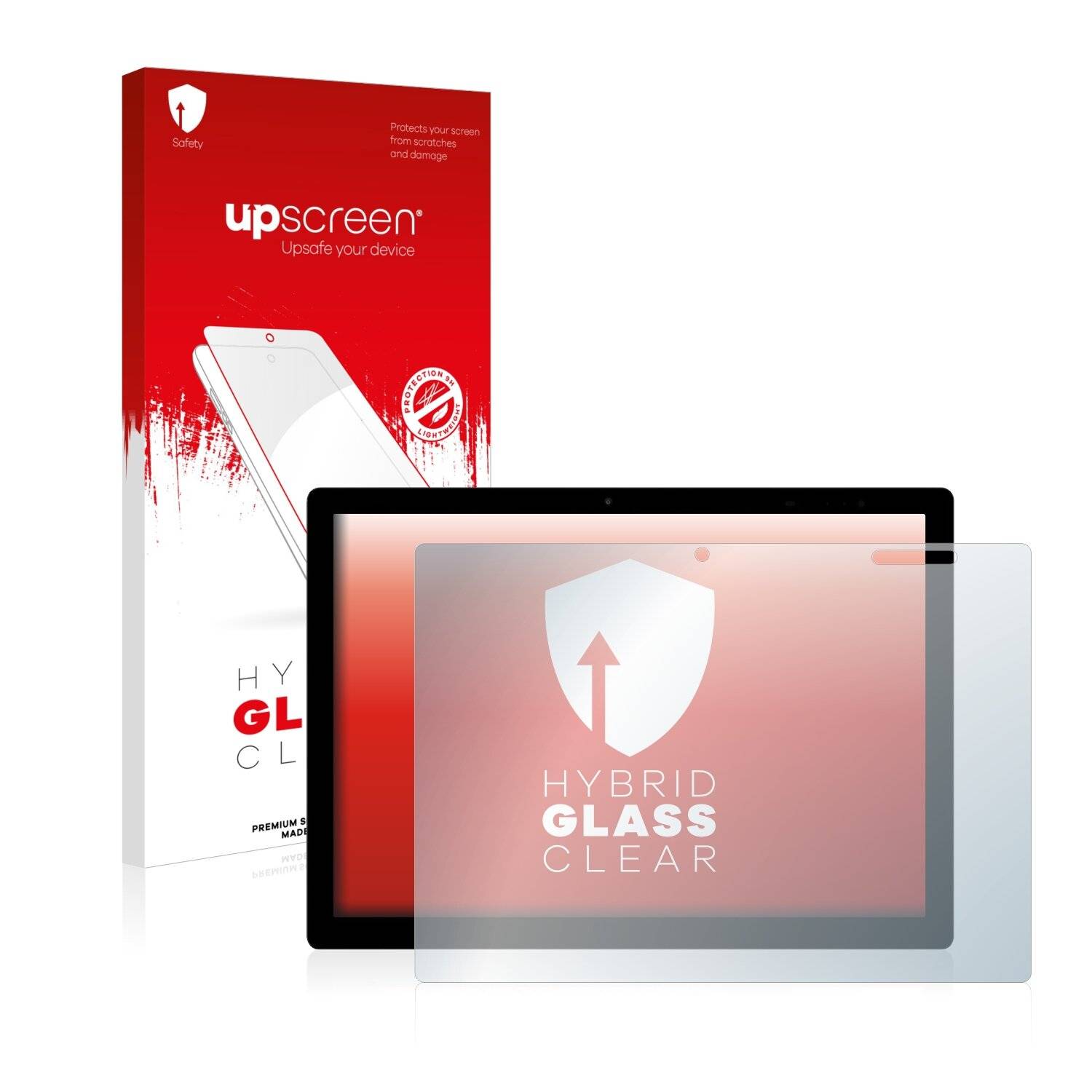 upscreen Hybrid Glass Clear Premium Schutzglas Folie für Chuwi UBook