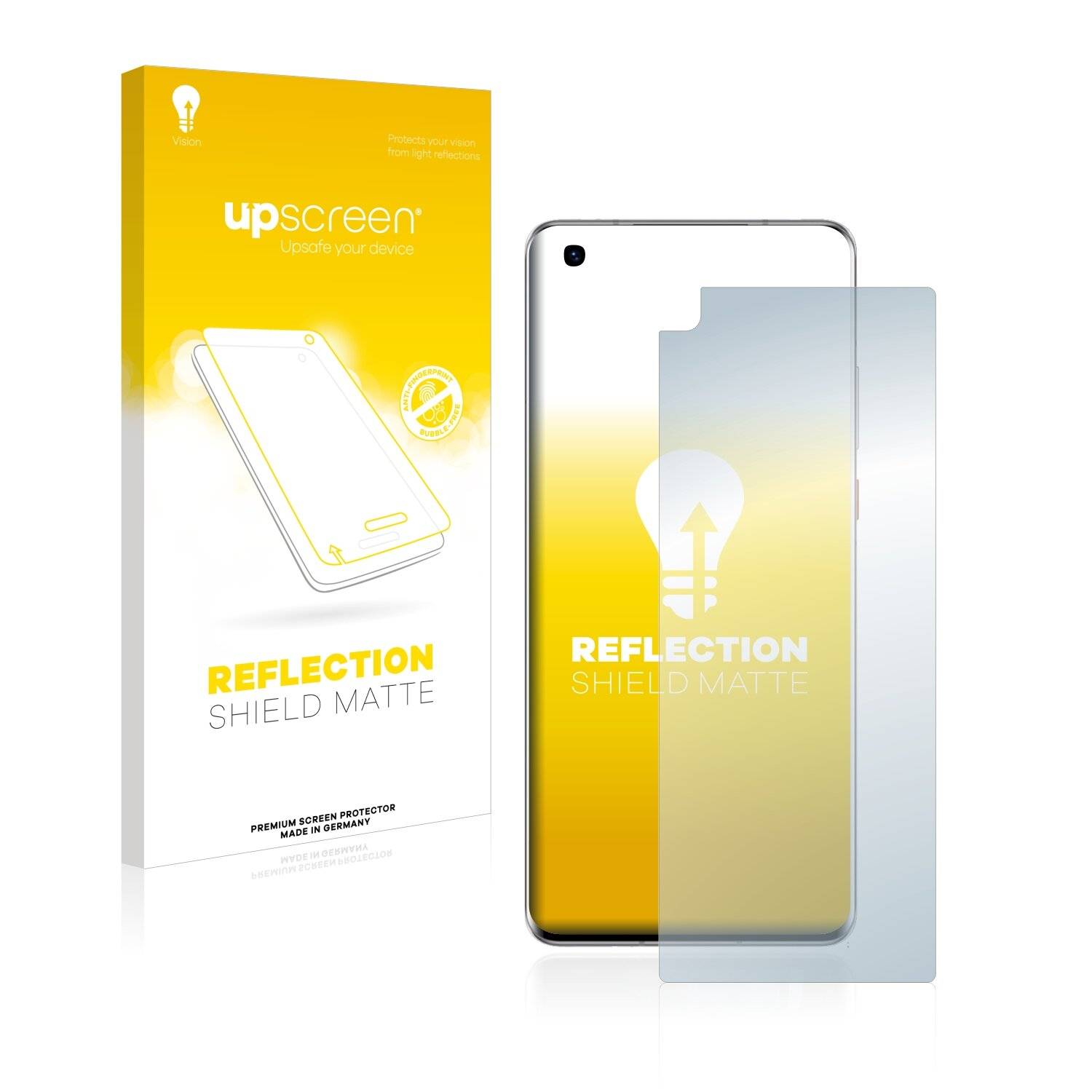 upscreen Reflection Shield Matte Premium Displayschutzfolie für Huawei Mate 40