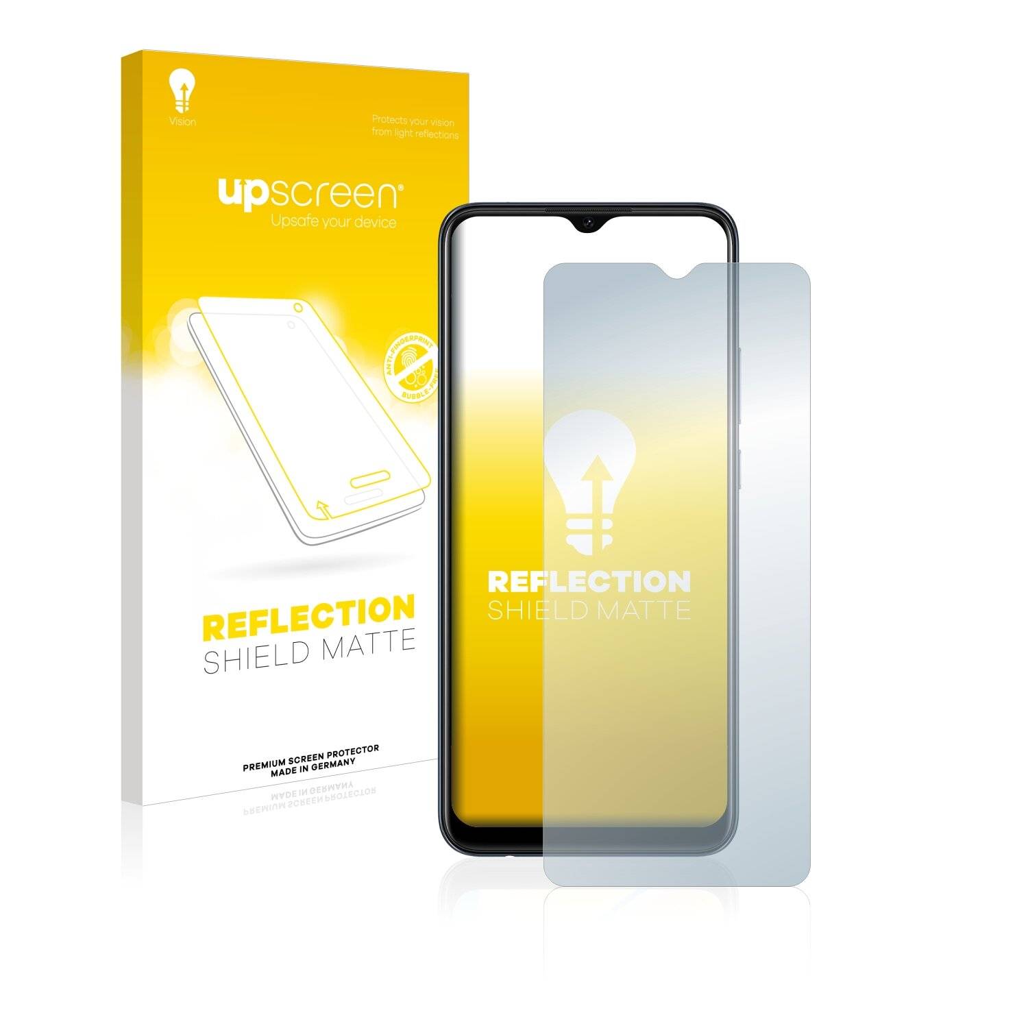 upscreen Reflection Shield Matte Premium Displayschutzfolie für Oppo