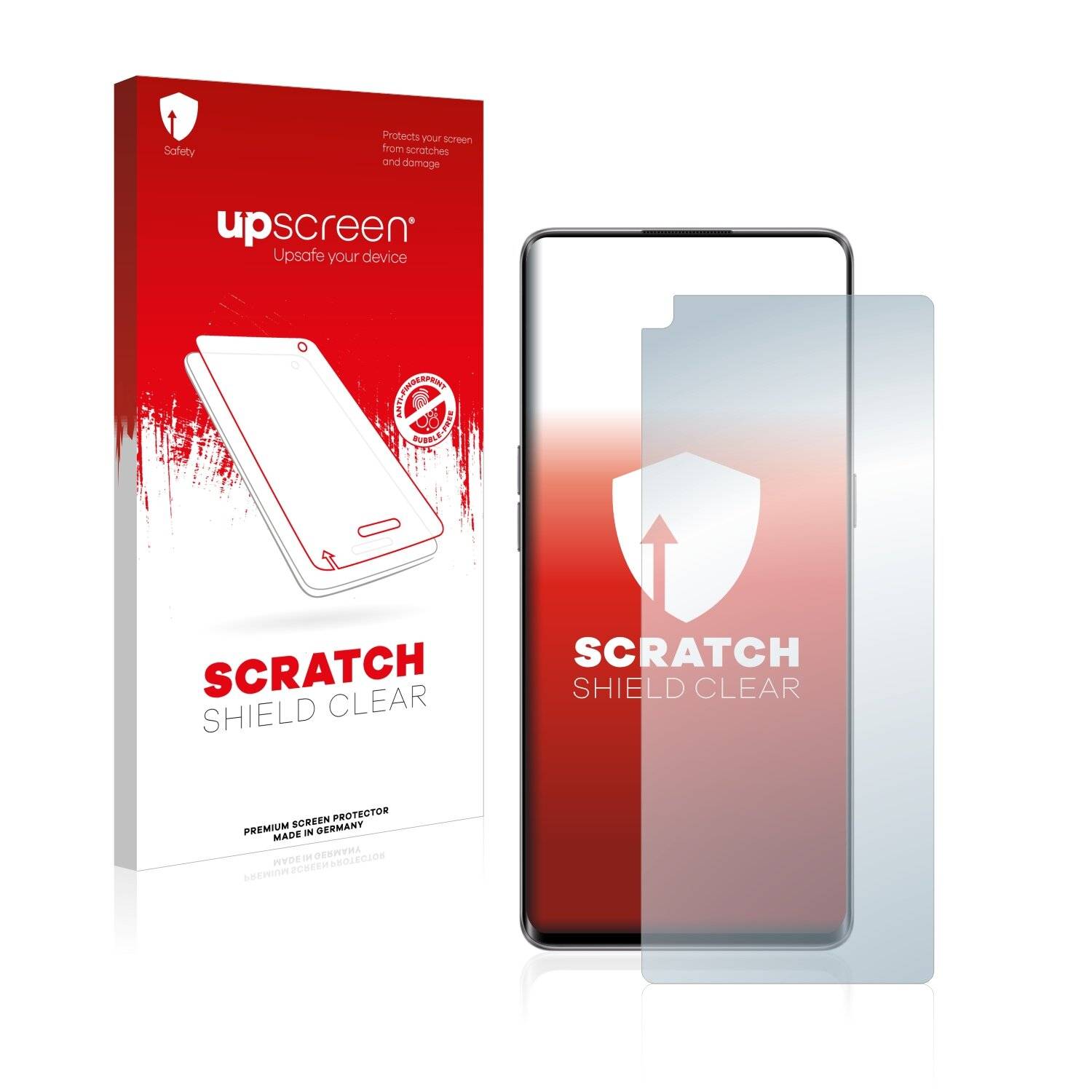 upscreen Scratch Shield Clear Premium Displayschutzfolie für Oppo Reno