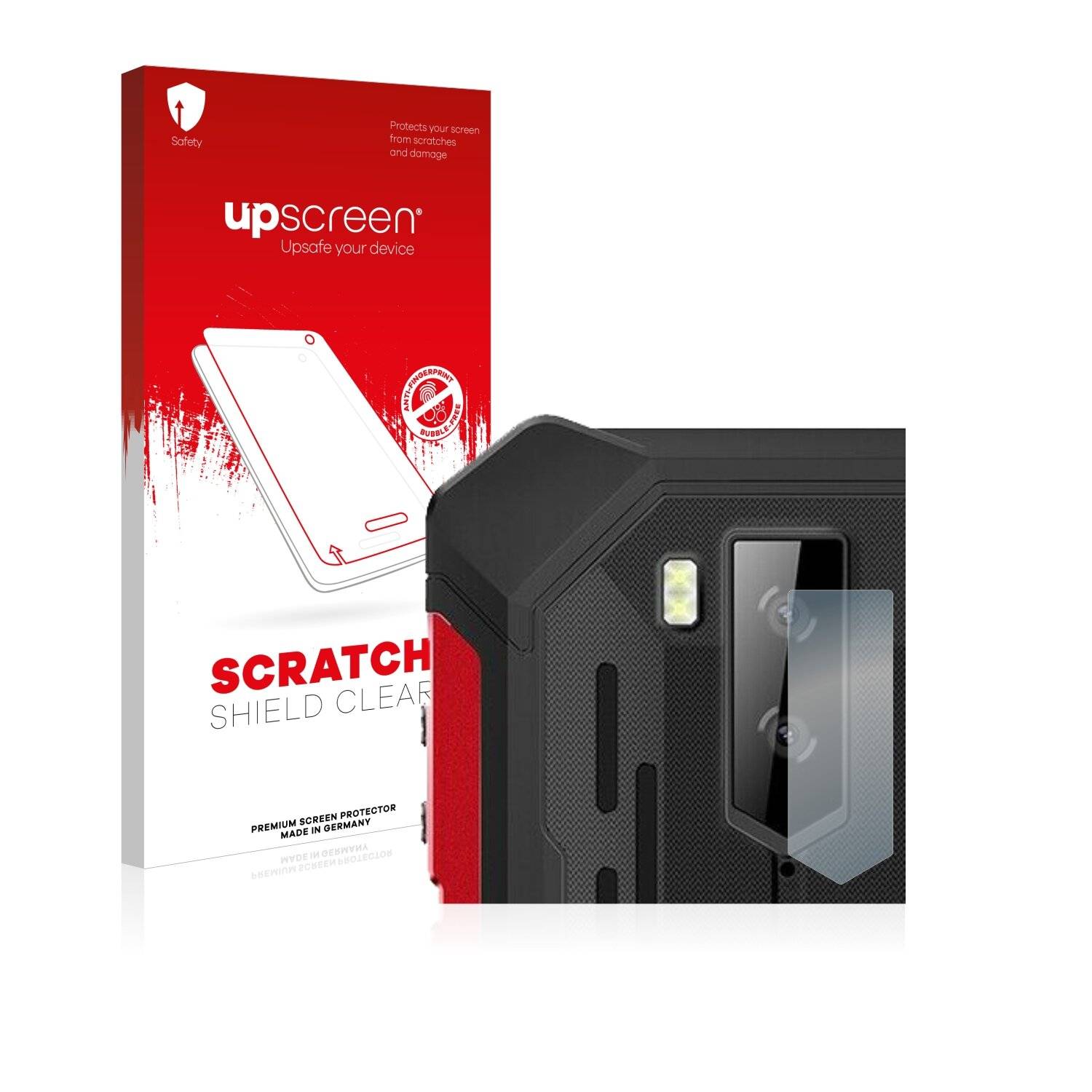 upscreen Scratch Shield Clear Premium Displayschutzfolie für Ulefone Armor X5 Pro (NUR