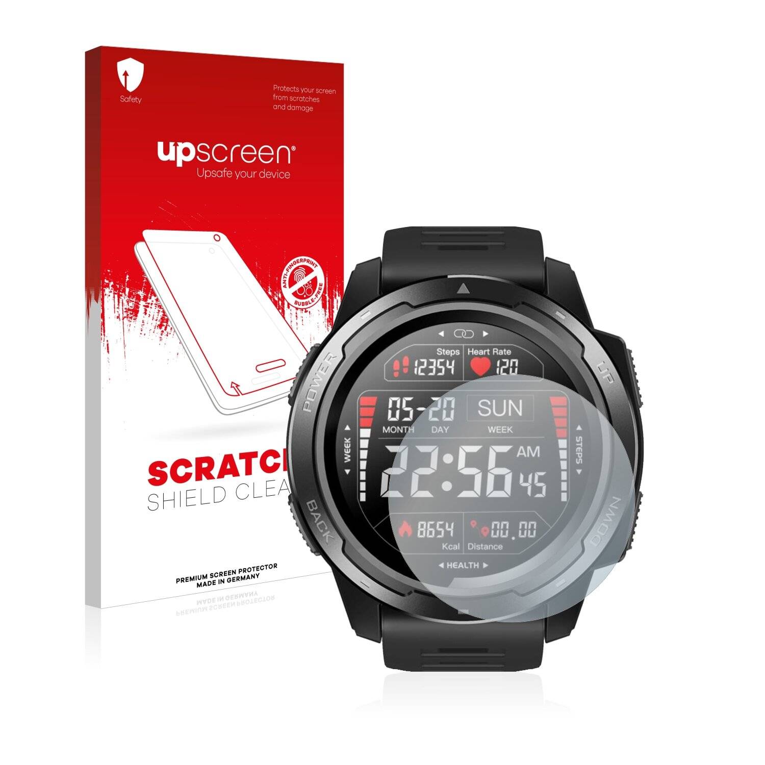 upscreen Scratch Shield Clear Premium Displayschutzfolie für Zeblaze Vibe