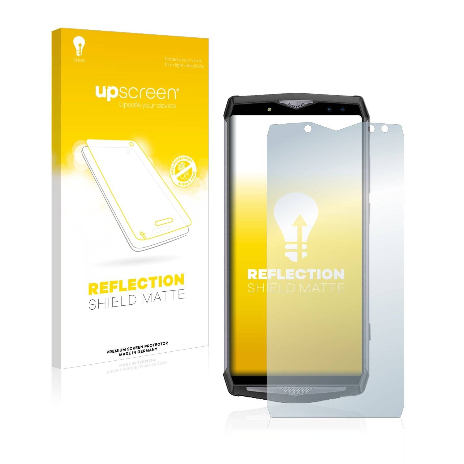 upscreen Reflection Shield Matte Premium Displayschutzfolie für Ulefone Power