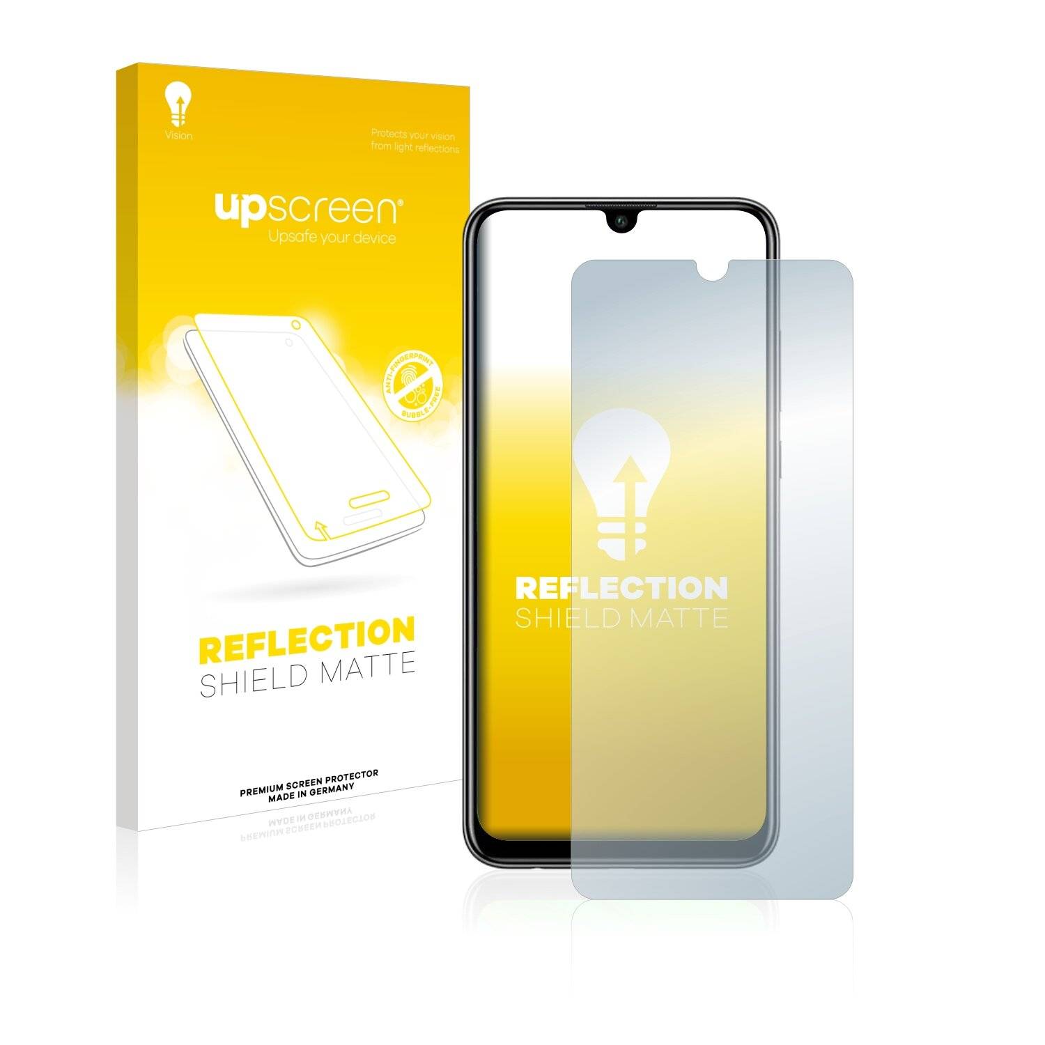 upscreen Reflection Shield Matte Premium Displayschutzfolie für Huawei P smart