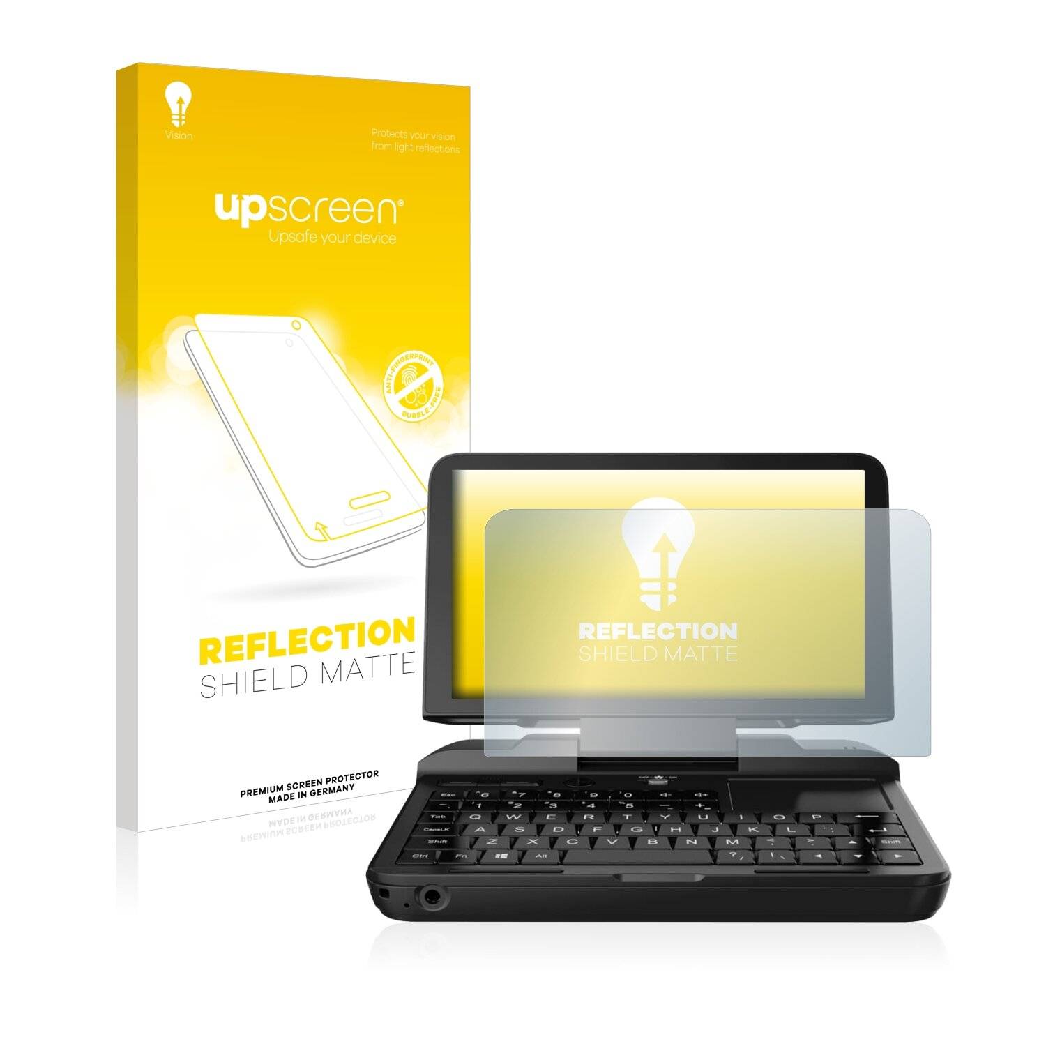 upscreen Reflection Shield Matte Premium Displayschutzfolie für GPD