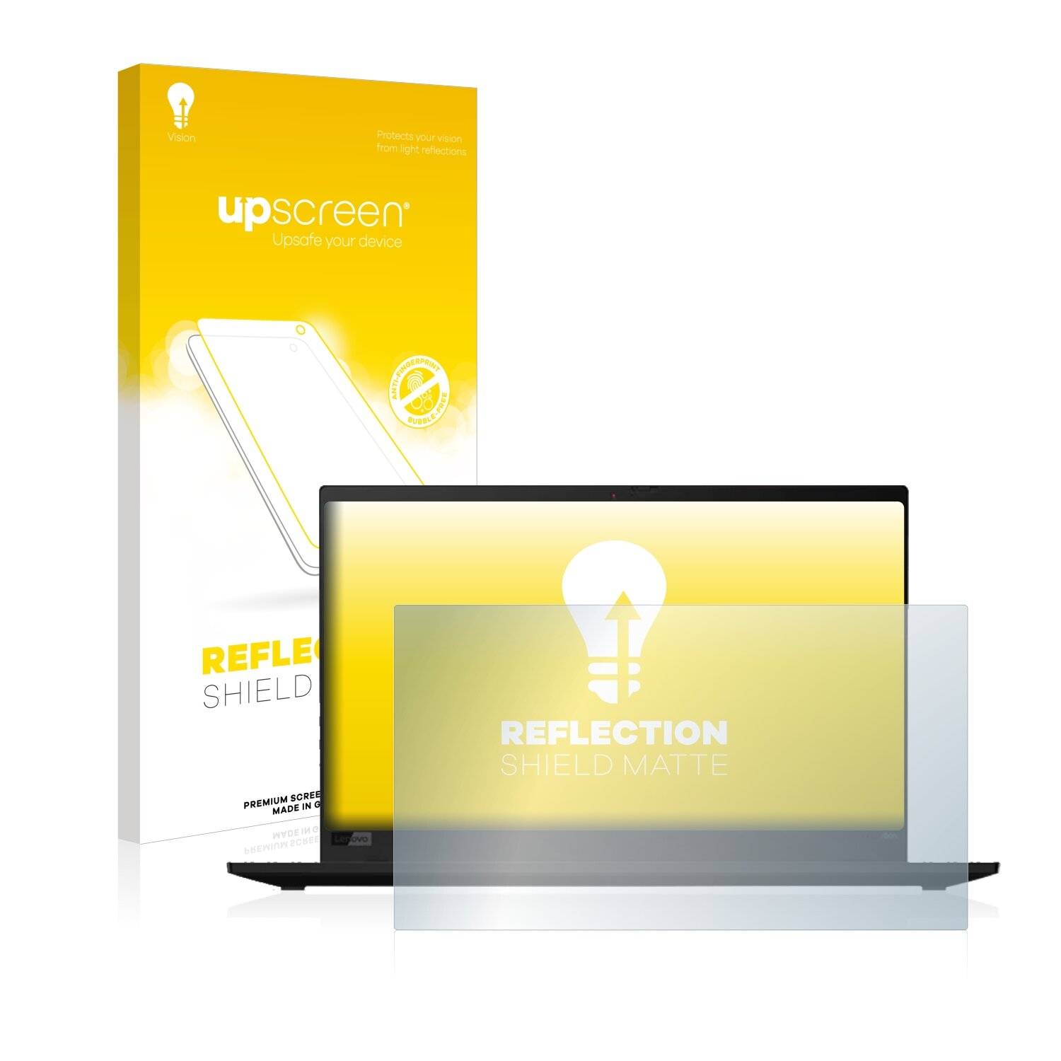 upscreen Reflection Shield Matte Premium Displayschutzfolie für Lenovo ThinkPad X1 Carbon