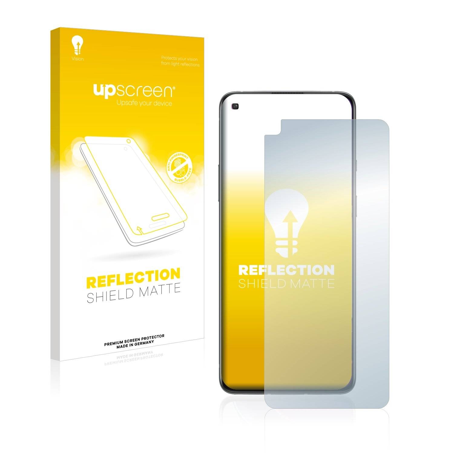 upscreen Reflection Shield Matte Premium Displayschutzfolie für OnePlus 8T
