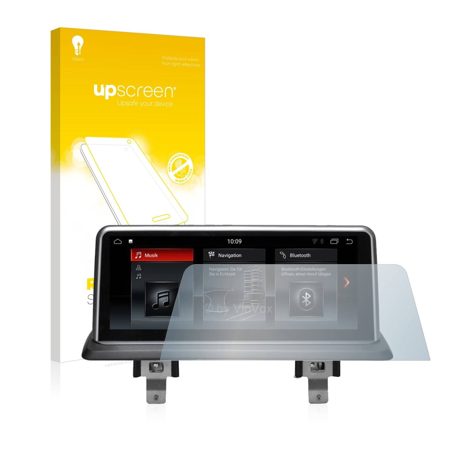 upscreen Reflection Shield Matte Premium Displayschutzfolie für BMW 1 F20 2018 Business