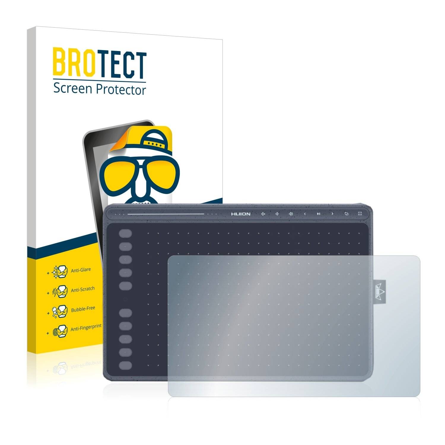 BROTECT Matte Displayschutzfolie für Huion HS611 - Entspiegelt,