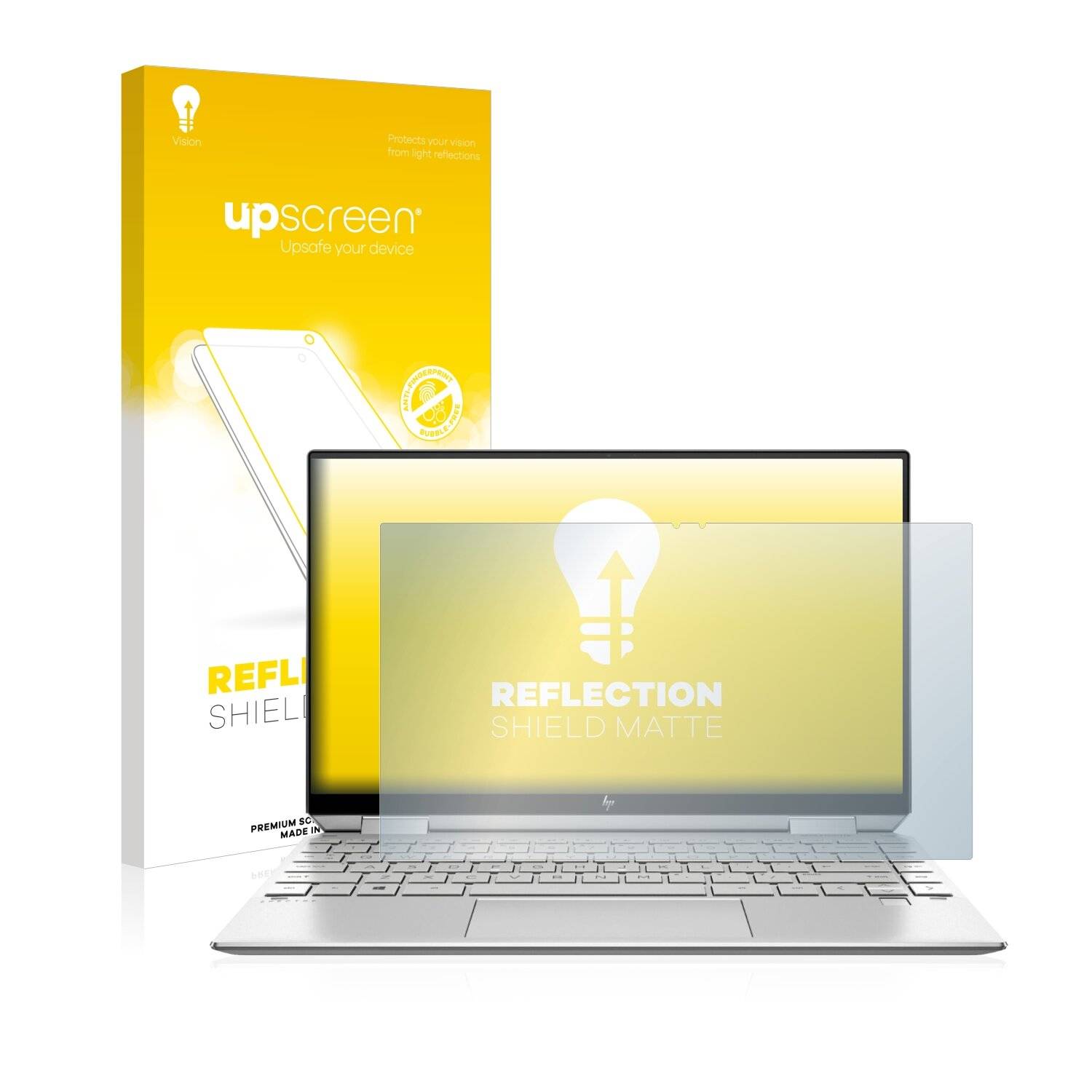upscreen Reflection Shield Matte Premium Displayschutzfolie für HP Spectre x360