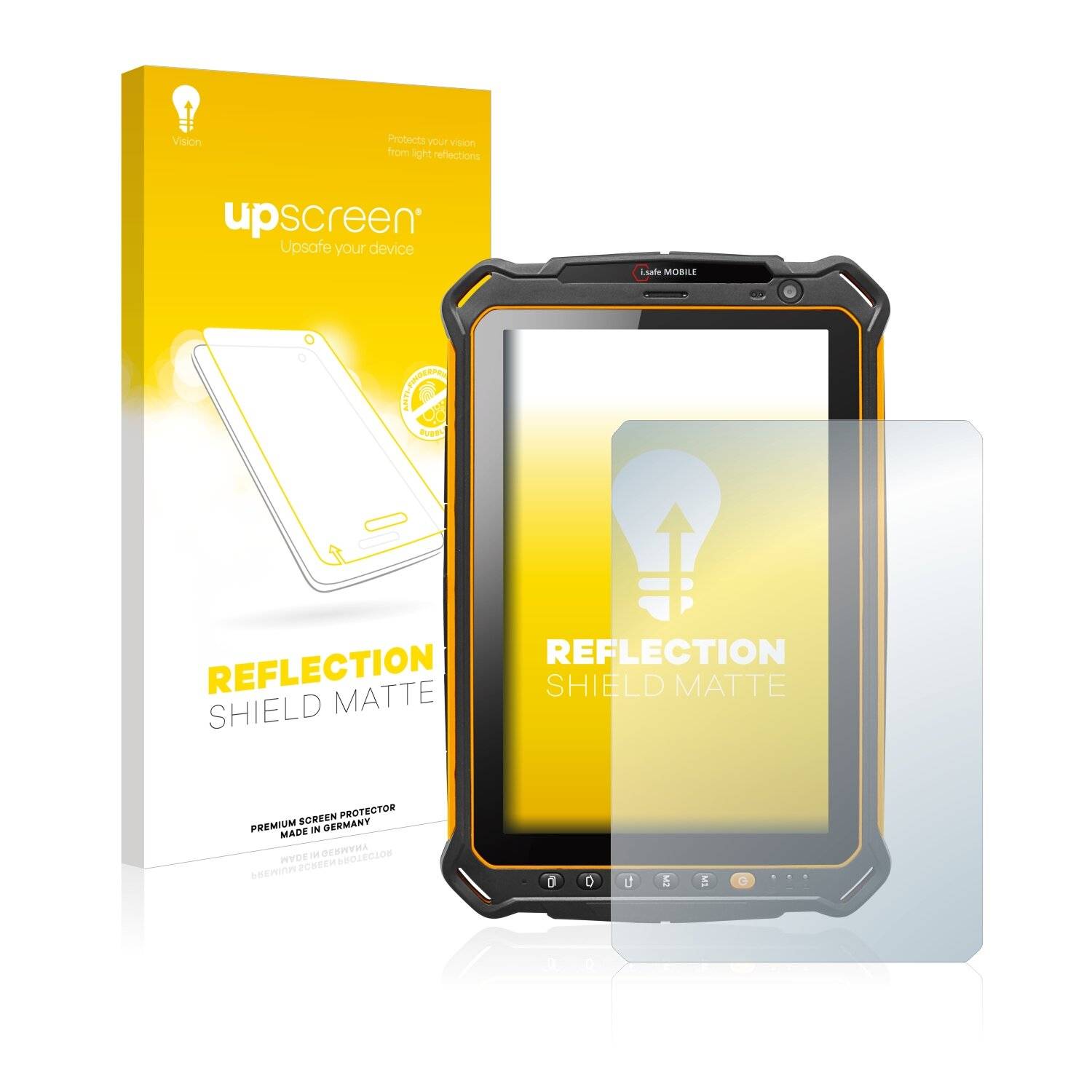 upscreen Reflection Shield Matte Premium Displayschutzfolie für i.safe