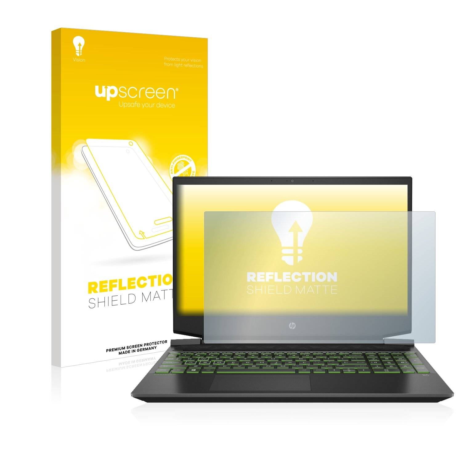 upscreen Reflection Shield Matte Premium Displayschutzfolie für HP Pavilion
