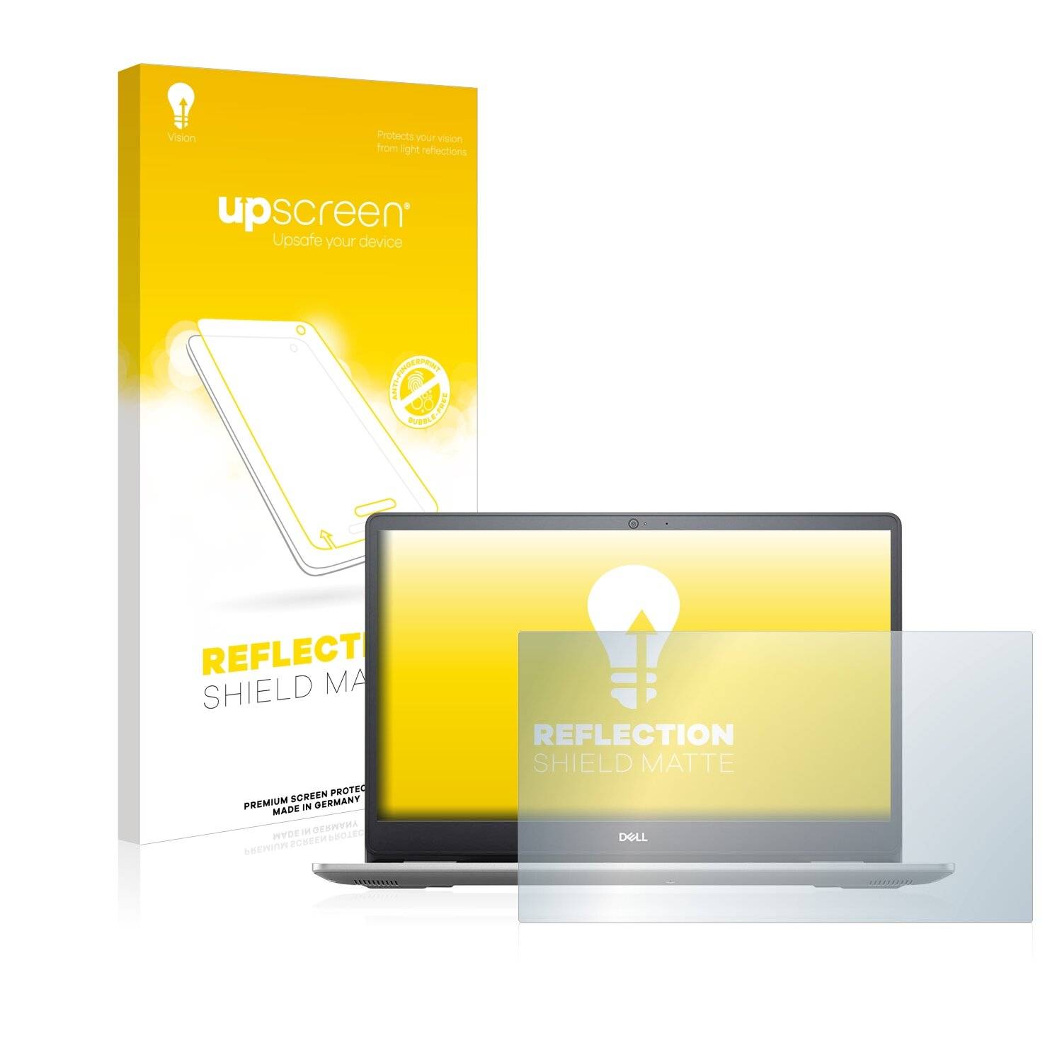 upscreen Reflection Shield Matte Premium Displayschutzfolie für Dell Inspiron 15