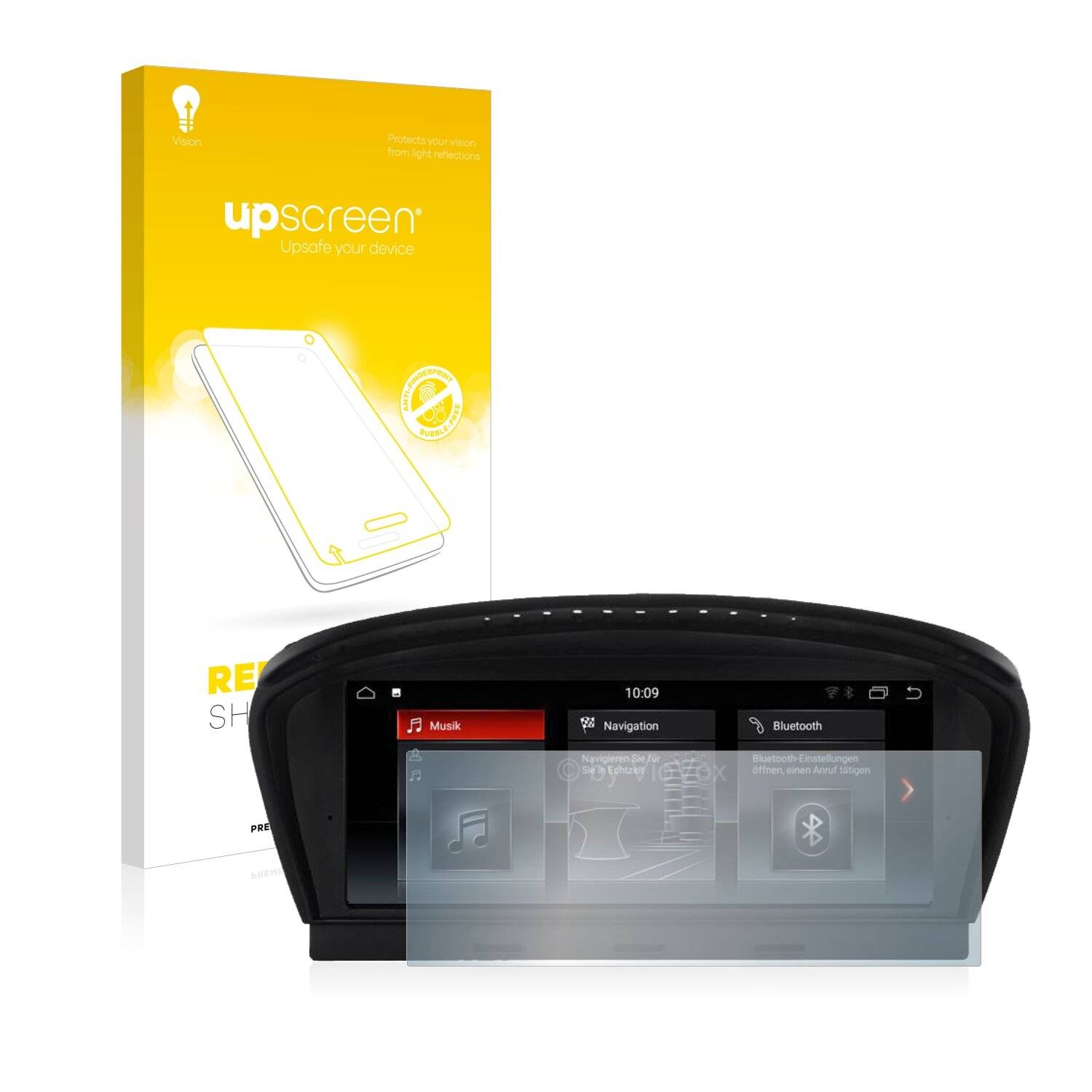upscreen Reflection Shield Matte Premium Displayschutzfolie für BMW 5 E61 2003-2008 VioVox