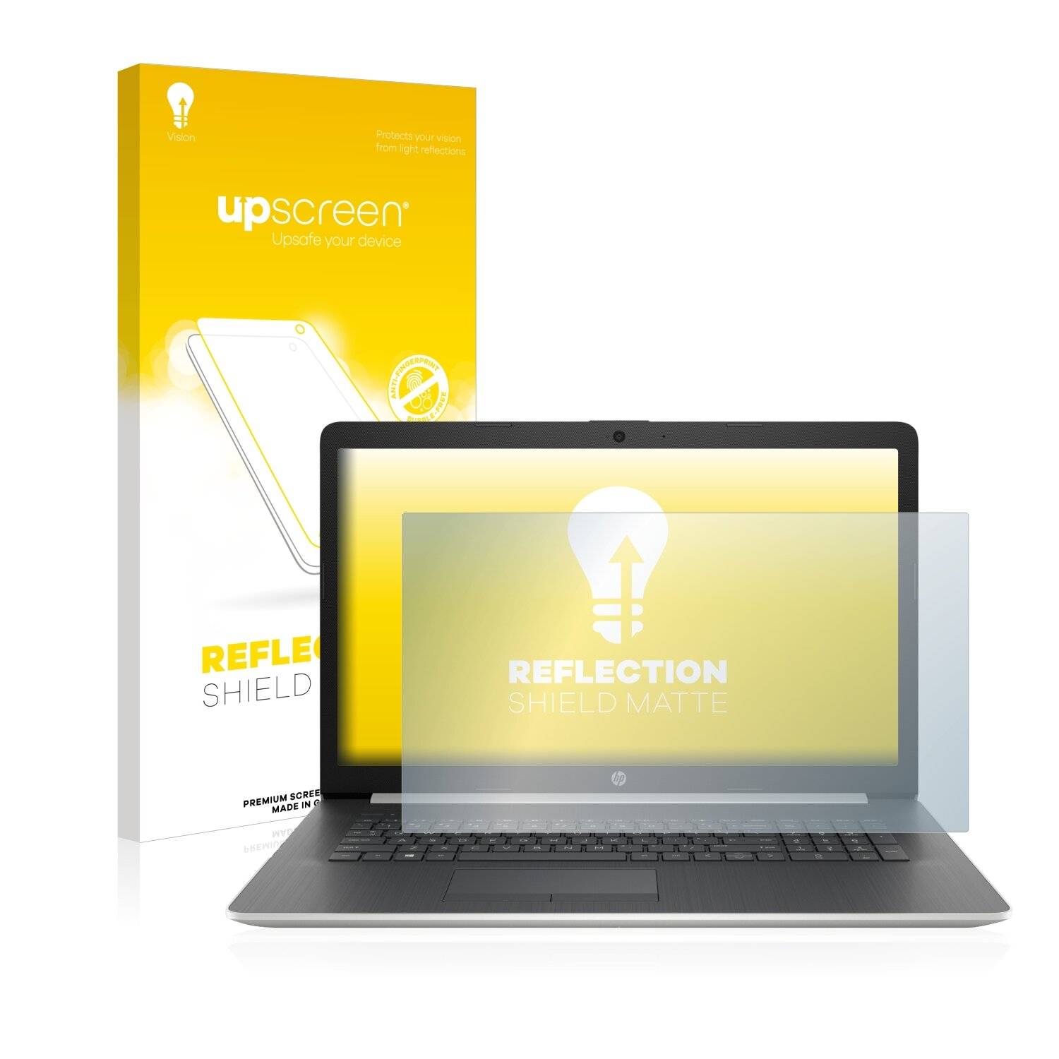 upscreen Reflection Shield Matte Premium Displayschutzfolie für HP