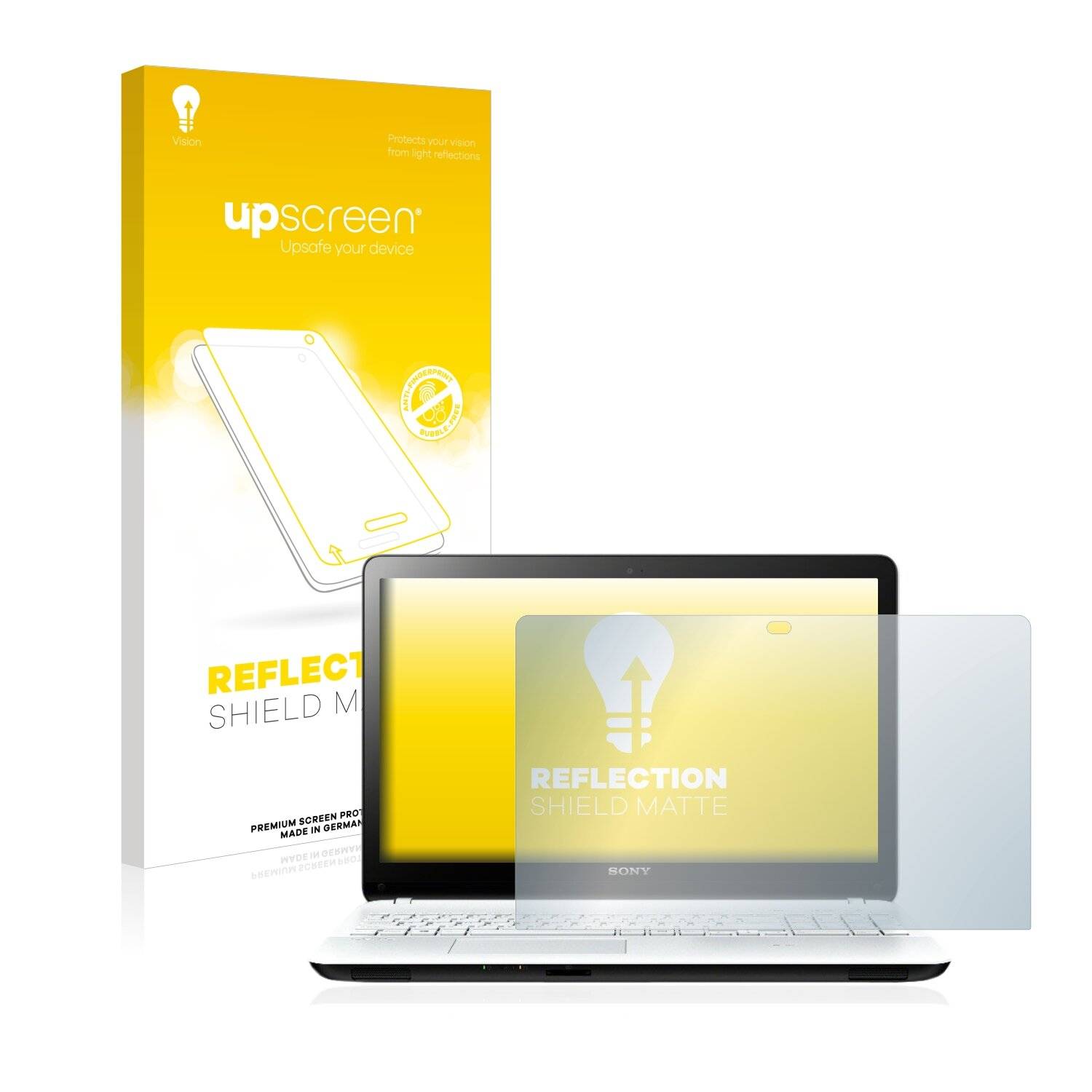 upscreen Reflection Shield Matte Premium Displayschutzfolie für Sony Vaio