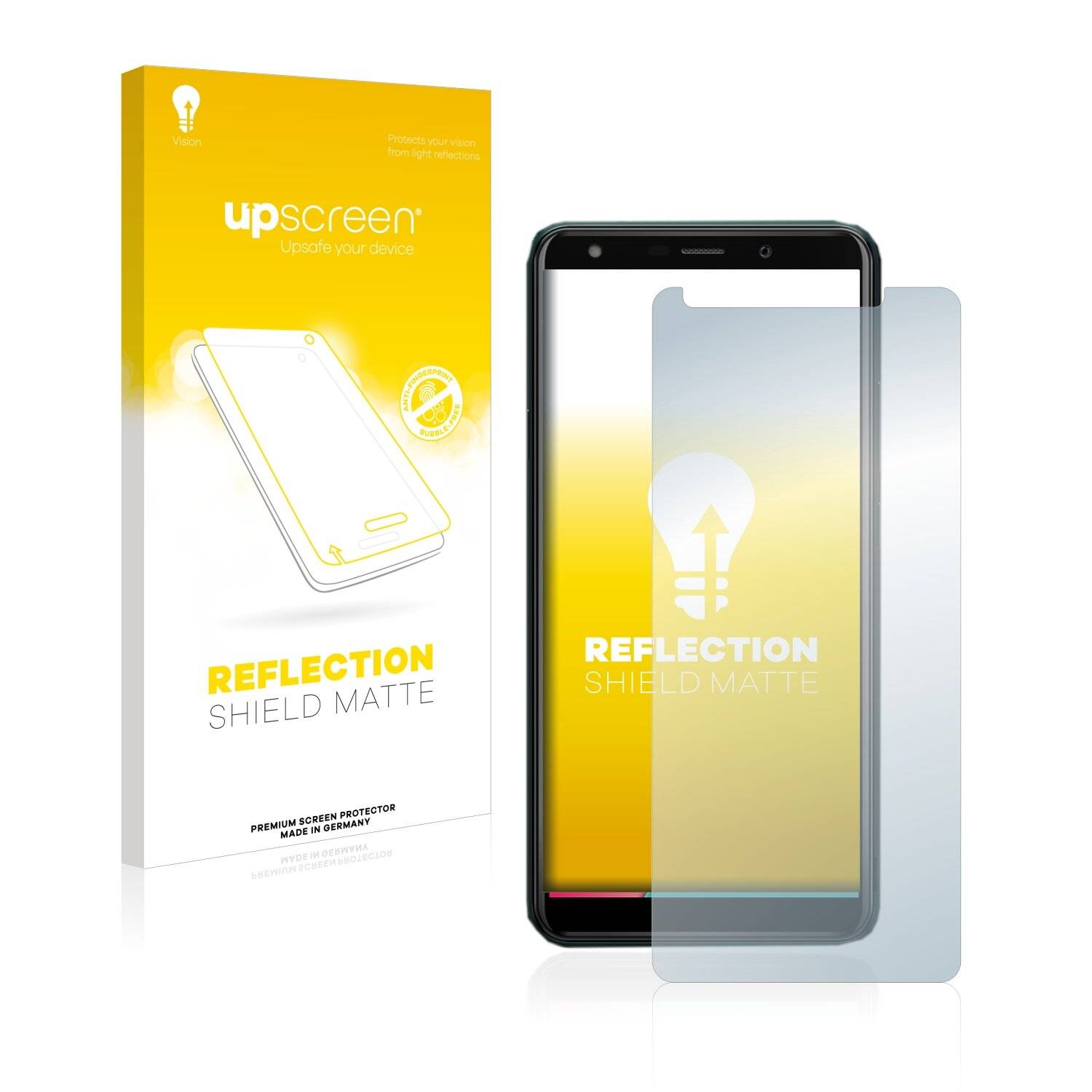 upscreen Reflection Shield Matte Premium Displayschutzfolie für Wiko