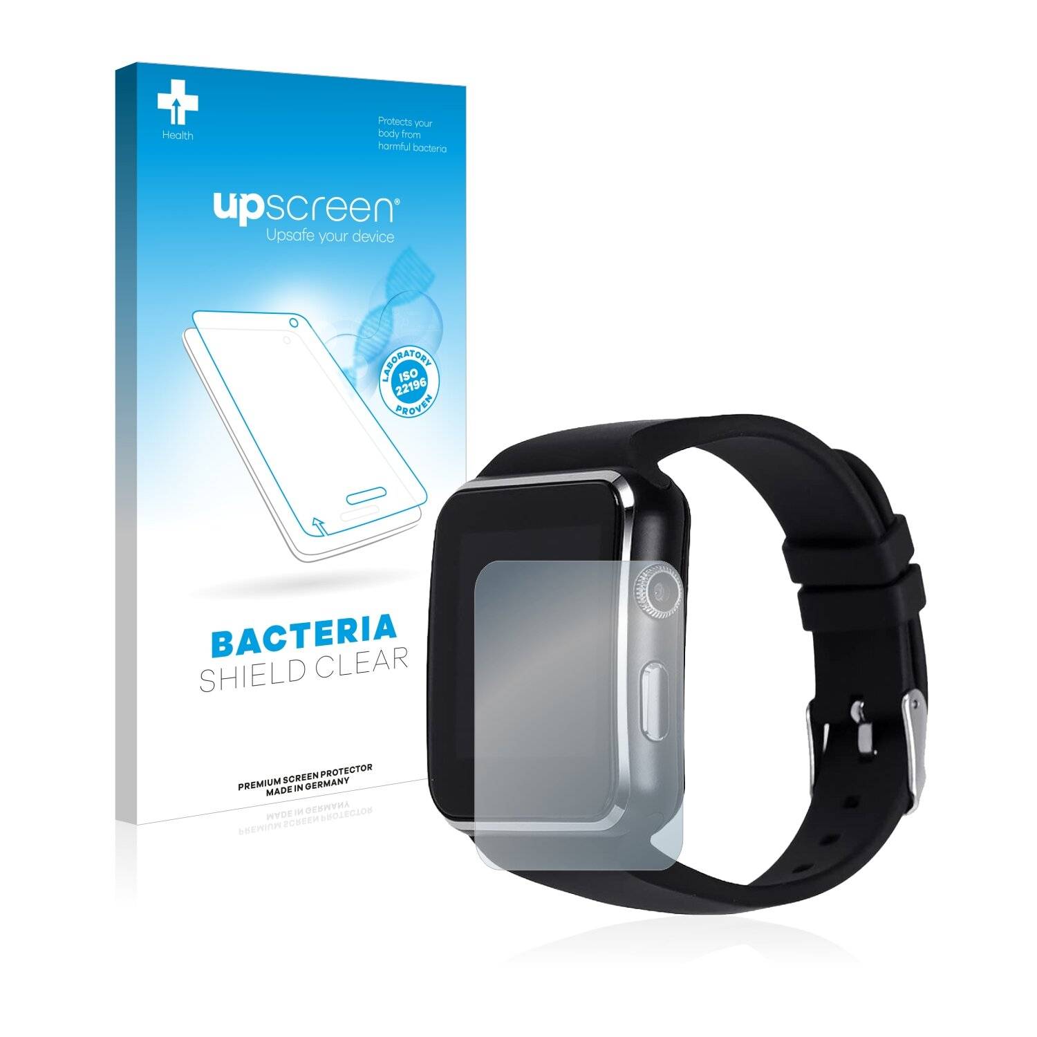 upscreen Bacteria Shield Clear Premium Antibakterielle Displayschutzfolie für Bakeey