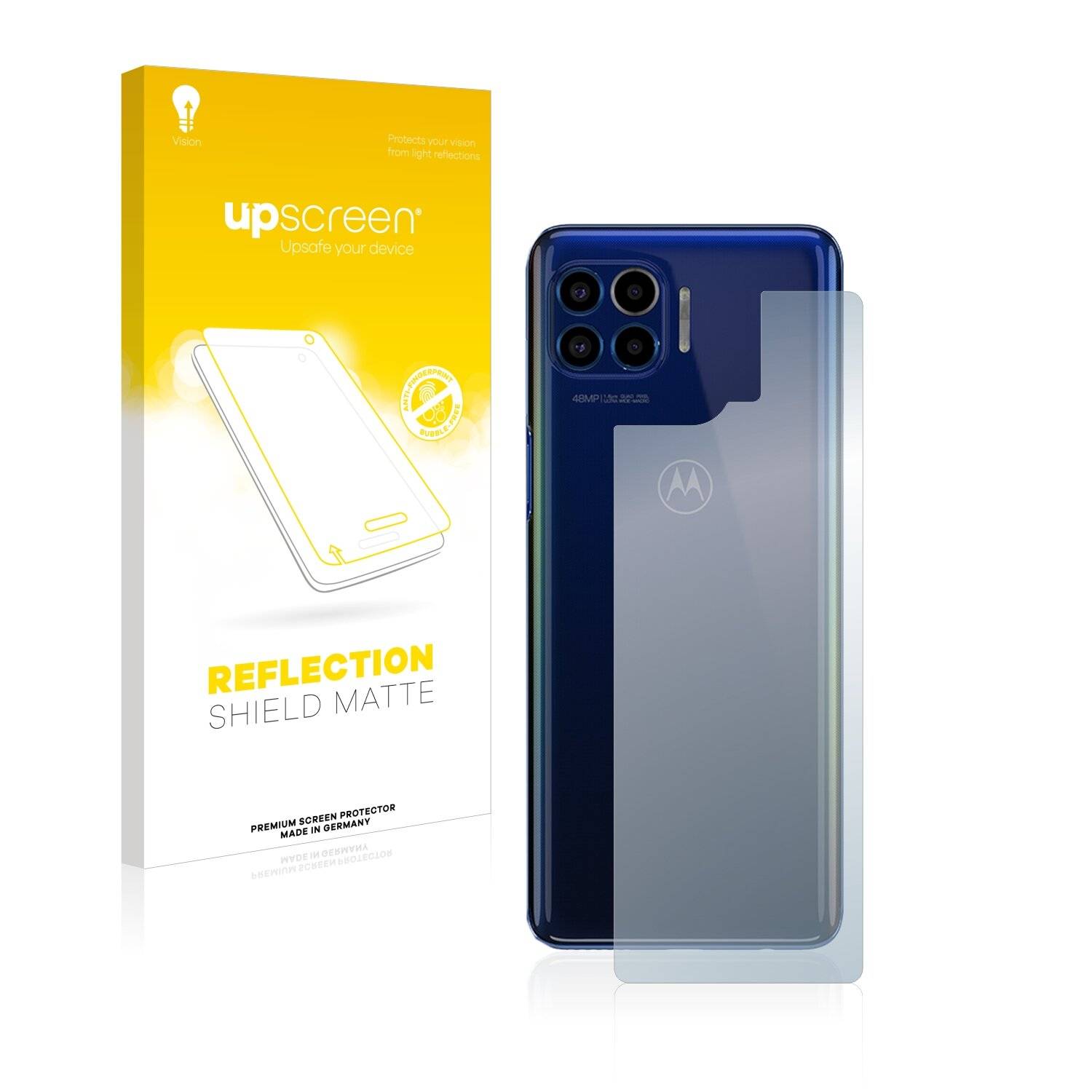 upscreen Reflection Shield Matte Premium Displayschutzfolie für Motorola One 5G