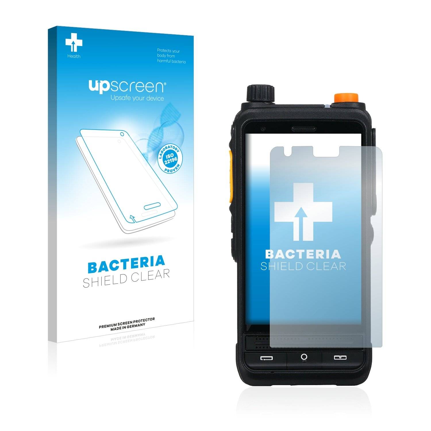 upscreen Bacteria Shield Clear Premium Antibakterielle Displayschutzfolie für Boxchip S900A