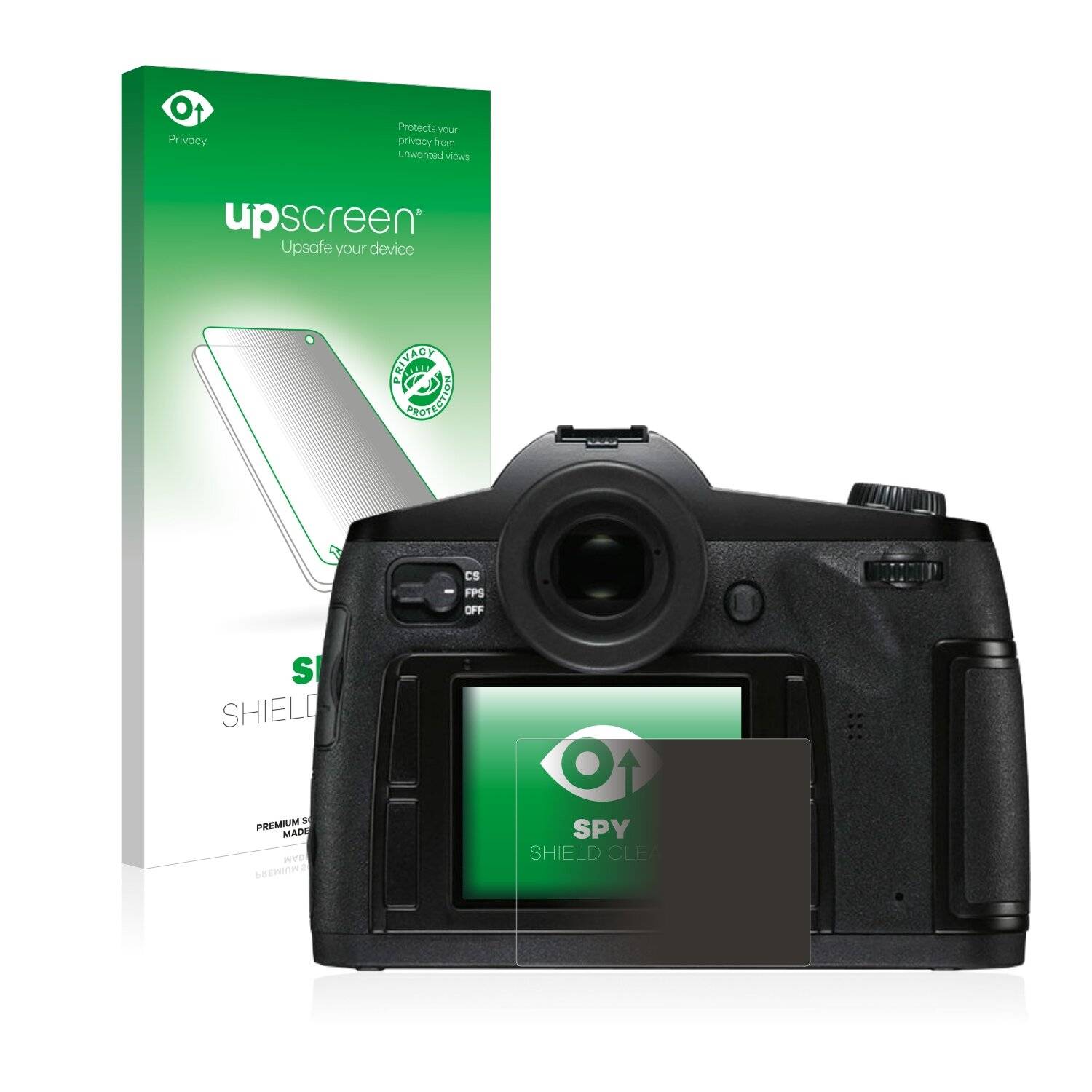 upscreen Spy Shield Clear Premium Blickschutzfolie für Leica