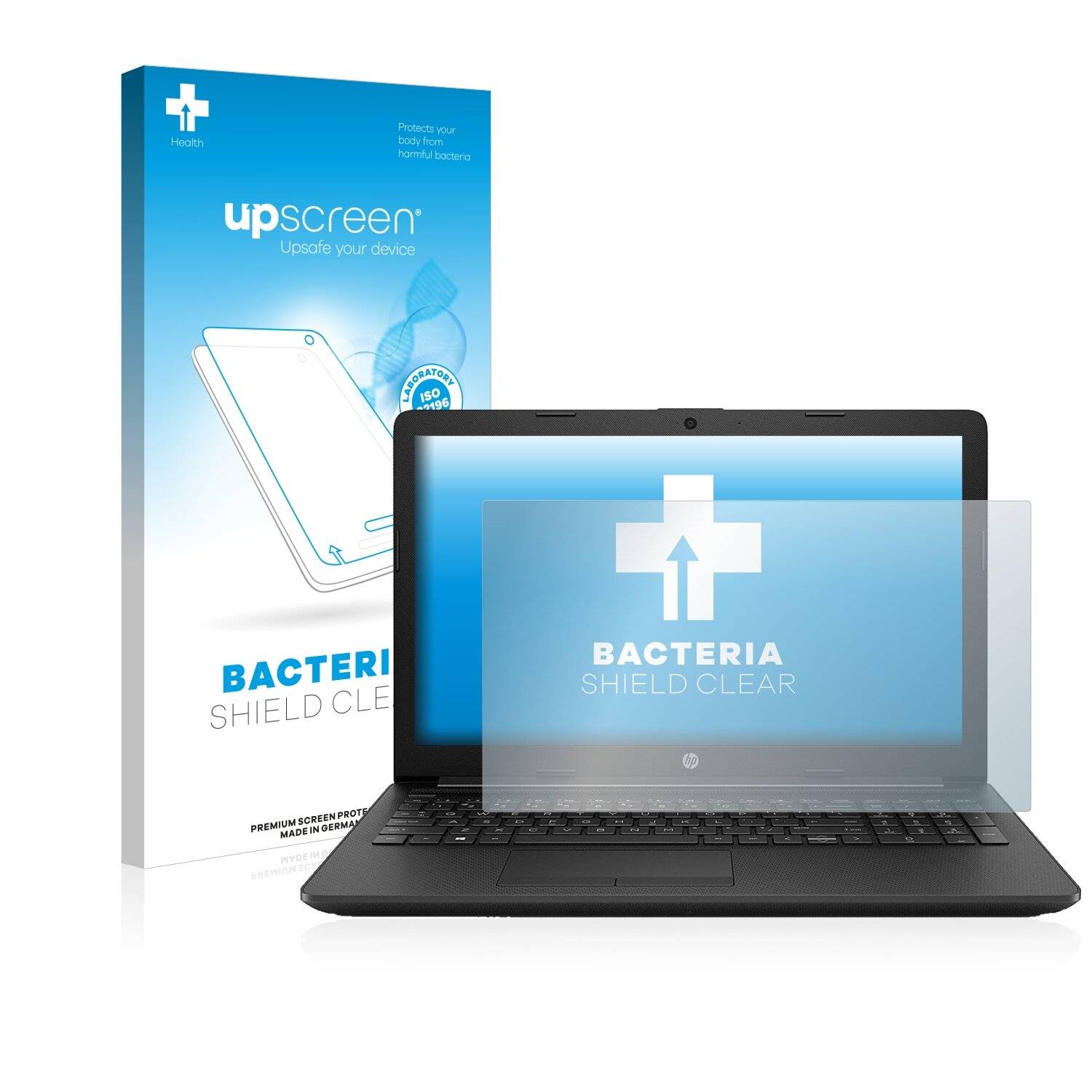 upscreen Bacteria Shield Clear Premium Antibakterielle Displayschutzfolie für HP