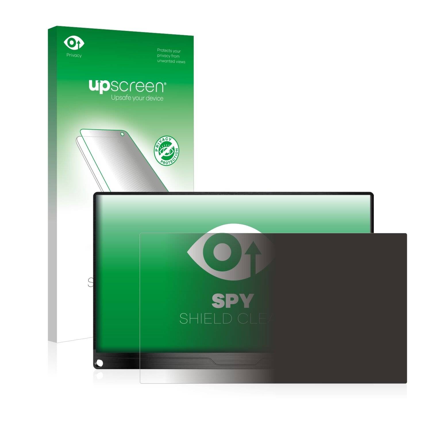 upscreen Spy Shield Clear Premium Blickschutzfolie für Uperfect