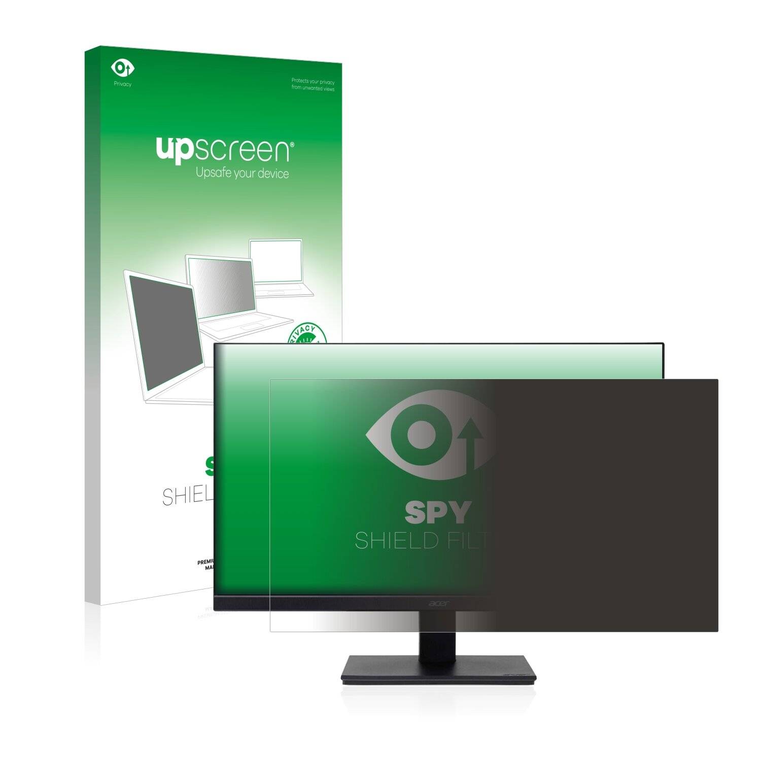 upscreen Spy Shield Filter Premium Blickschutzfilter für Acer
