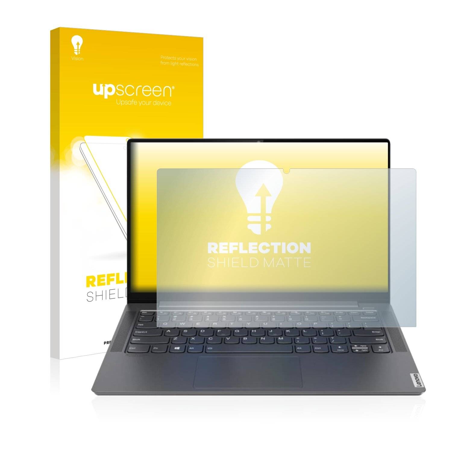 upscreen Reflection Shield Matte Premium Displayschutzfolie für Lenovo Yoga S740