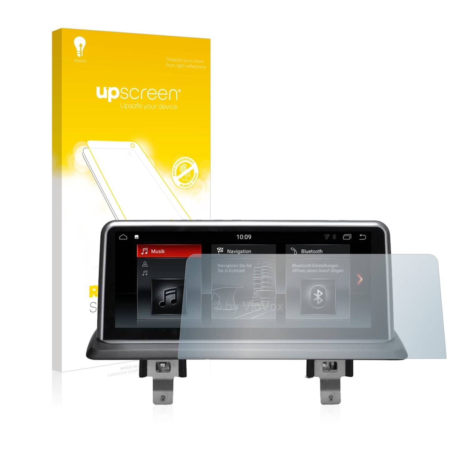 upscreen Reflection Shield Matte Premium Displayschutzfolie für BMW 1 E81 2004-2013 VioVox