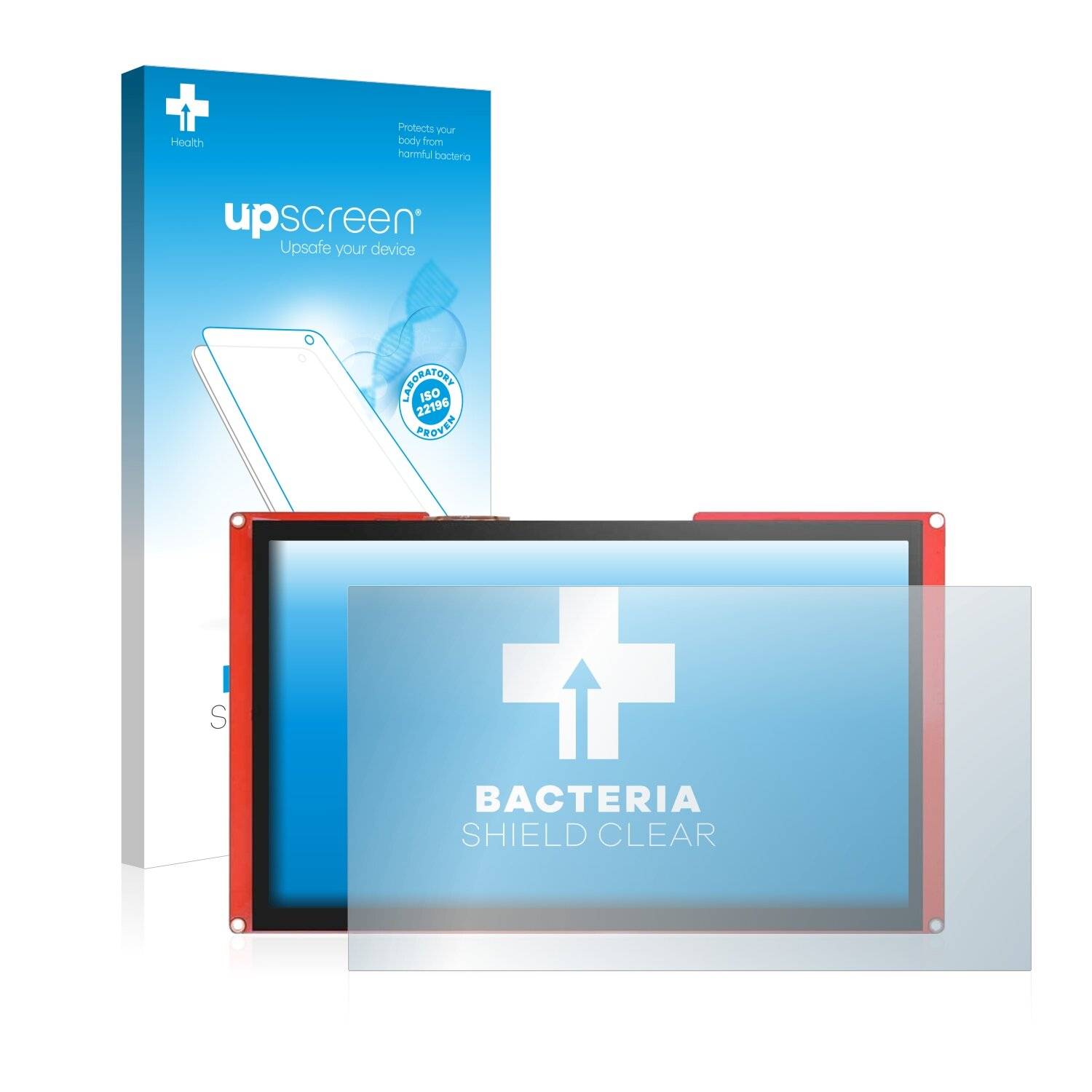 upscreen Bacteria Shield Clear Premium Antibakterielle Displayschutzfolie für Nextion