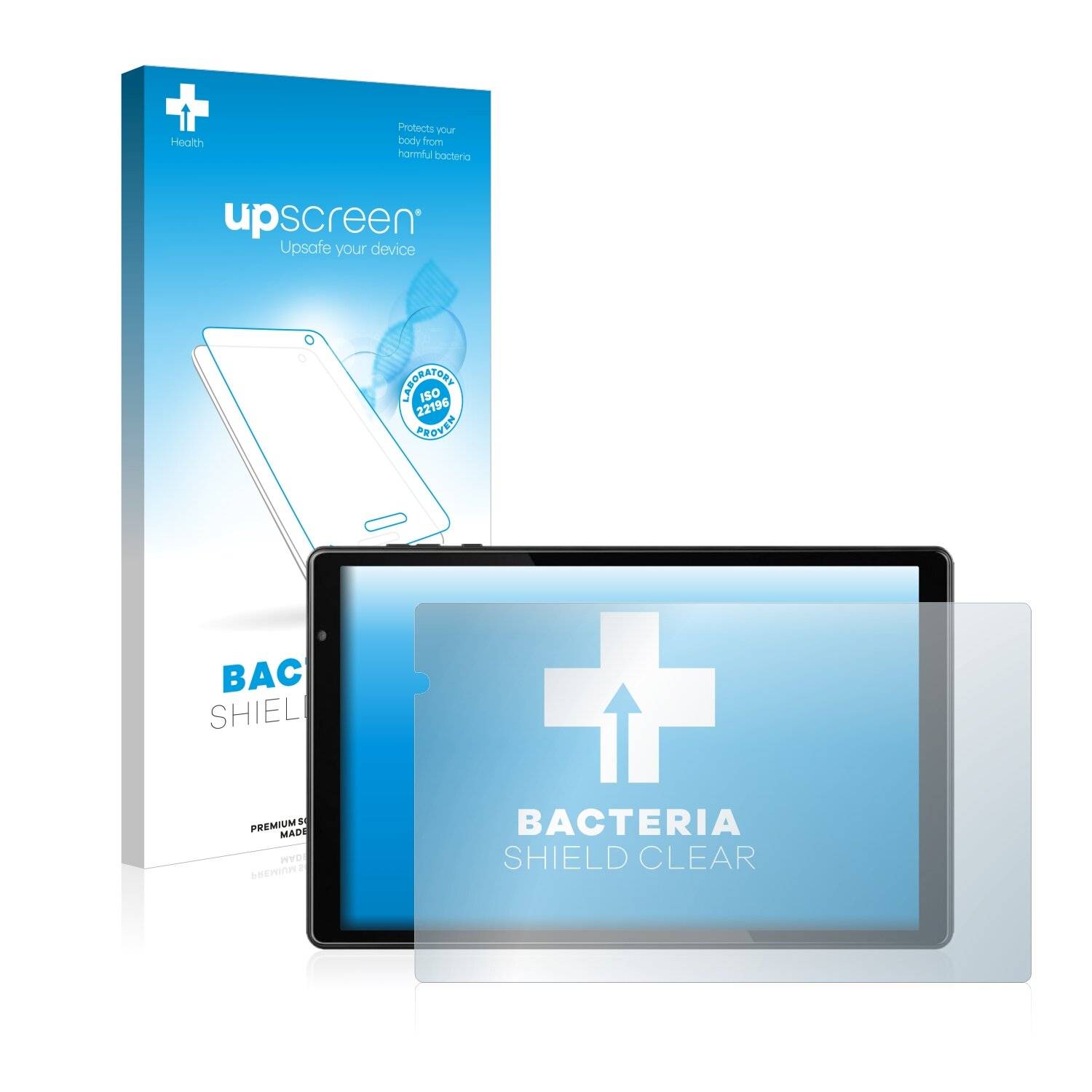 upscreen Bacteria Shield Clear Premium Antibakterielle Displayschutzfolie für JAY-tech