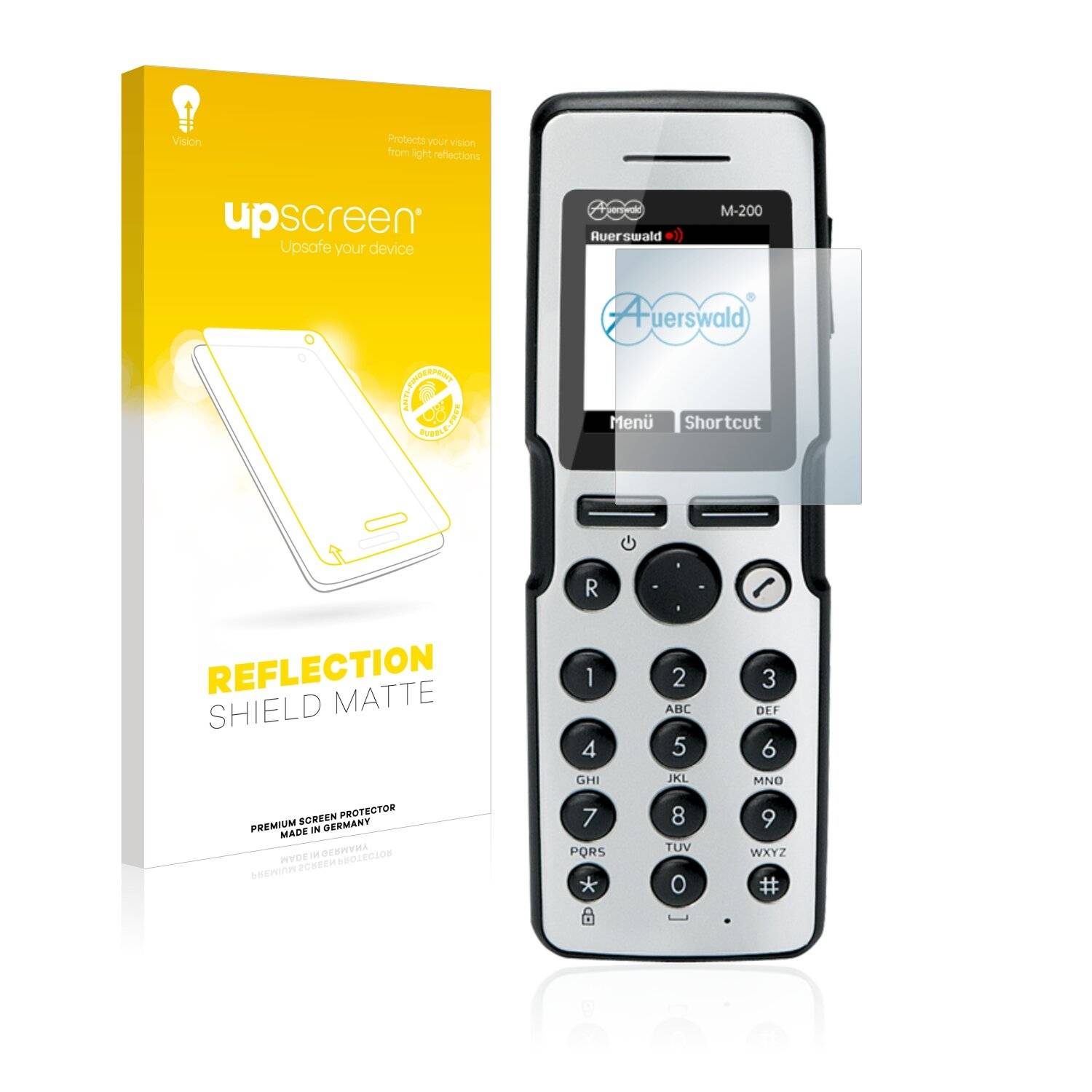 upscreen Reflection Shield Matte Premium Displayschutzfolie für Auerswald