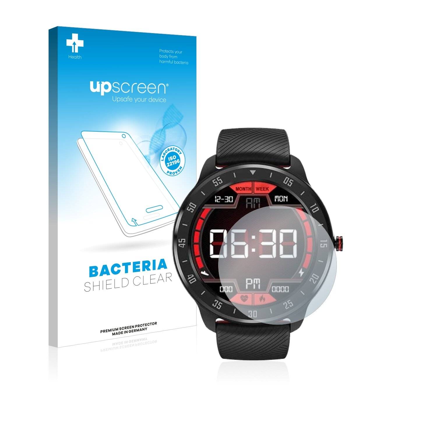 upscreen Bacteria Shield Clear Premium Antibakterielle Displayschutzfolie für CanMixs