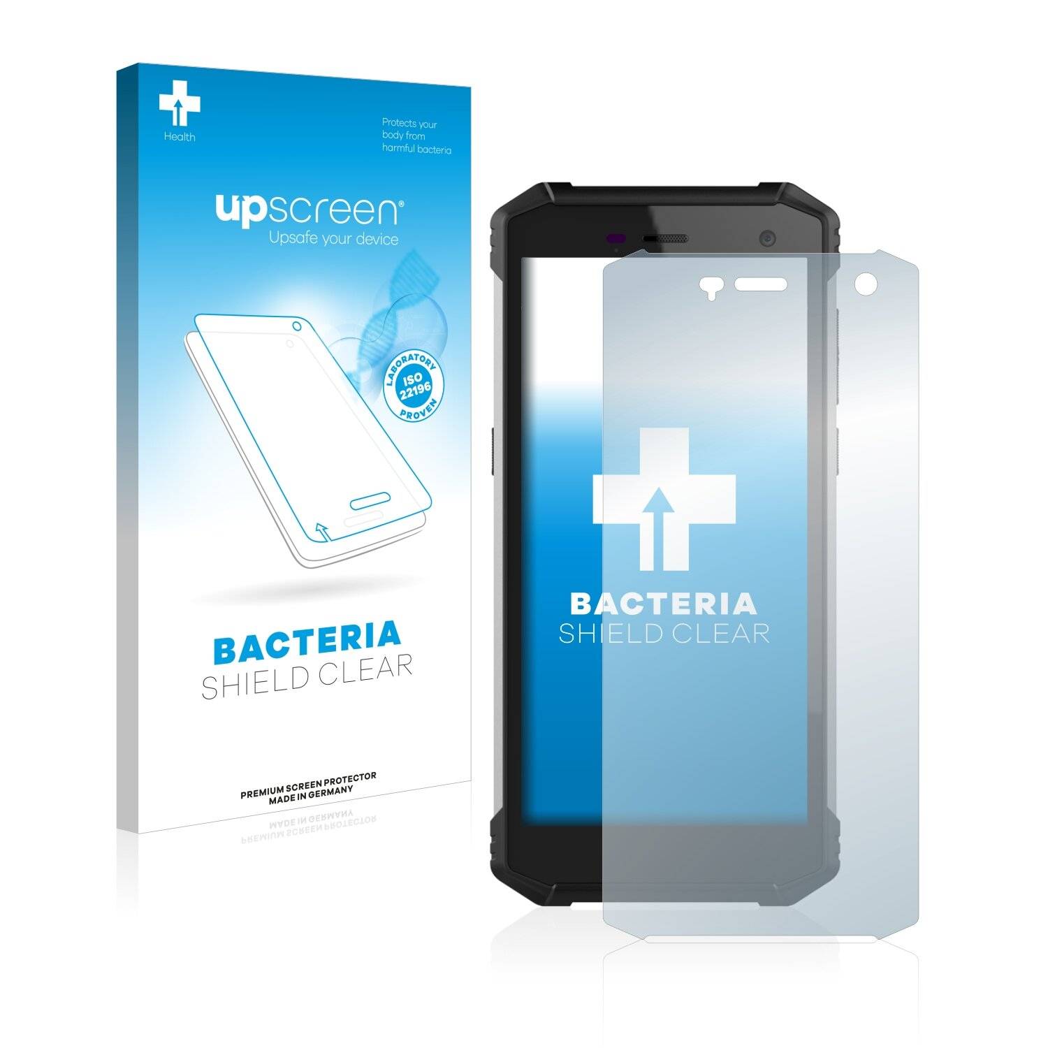 upscreen Bacteria Shield Clear Premium Antibakterielle Displayschutzfolie für Hammer Energy
