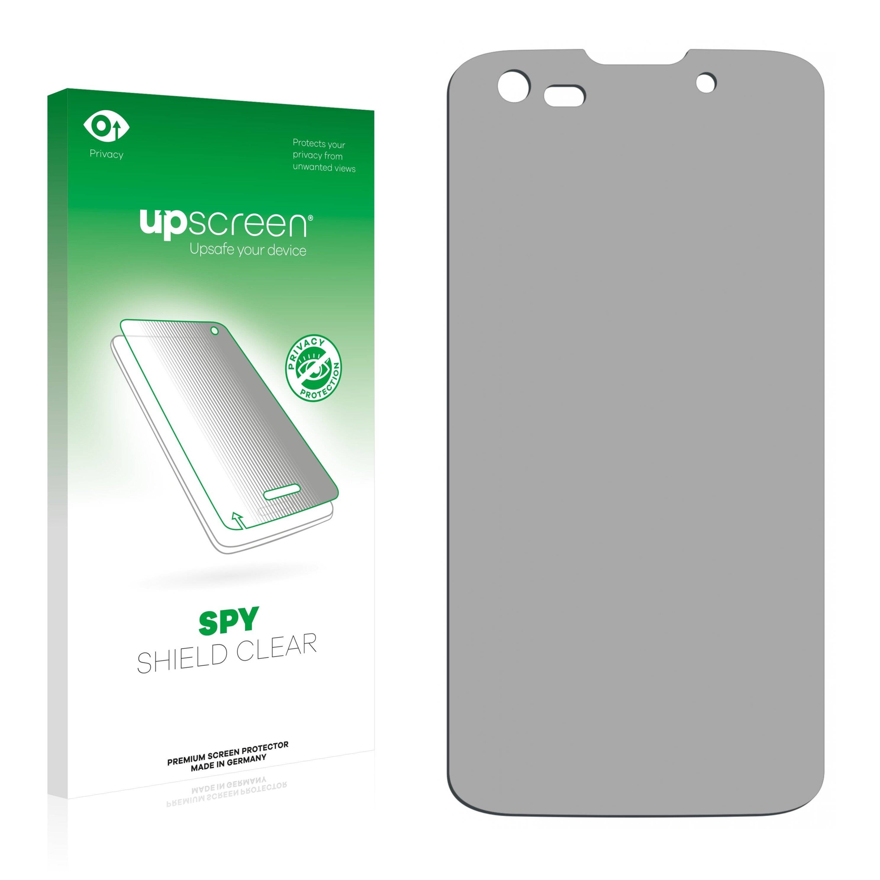 upscreen Spy Shield Clear Premium Blickschutzfolie für Denso BHT-1600 Standard