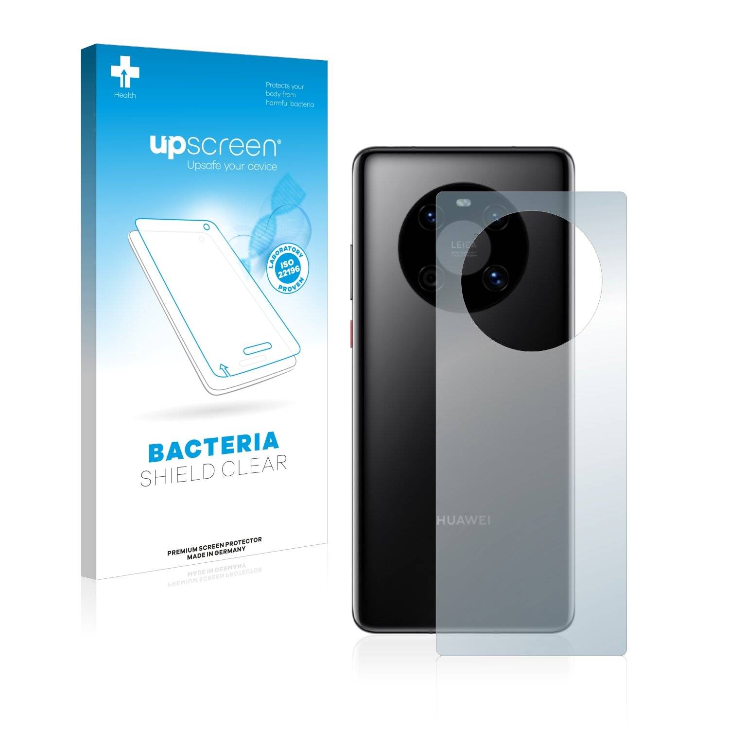 upscreen Bacteria Shield Clear Premium Antibakterielle Displayschutzfolie für Huawei Mate 40