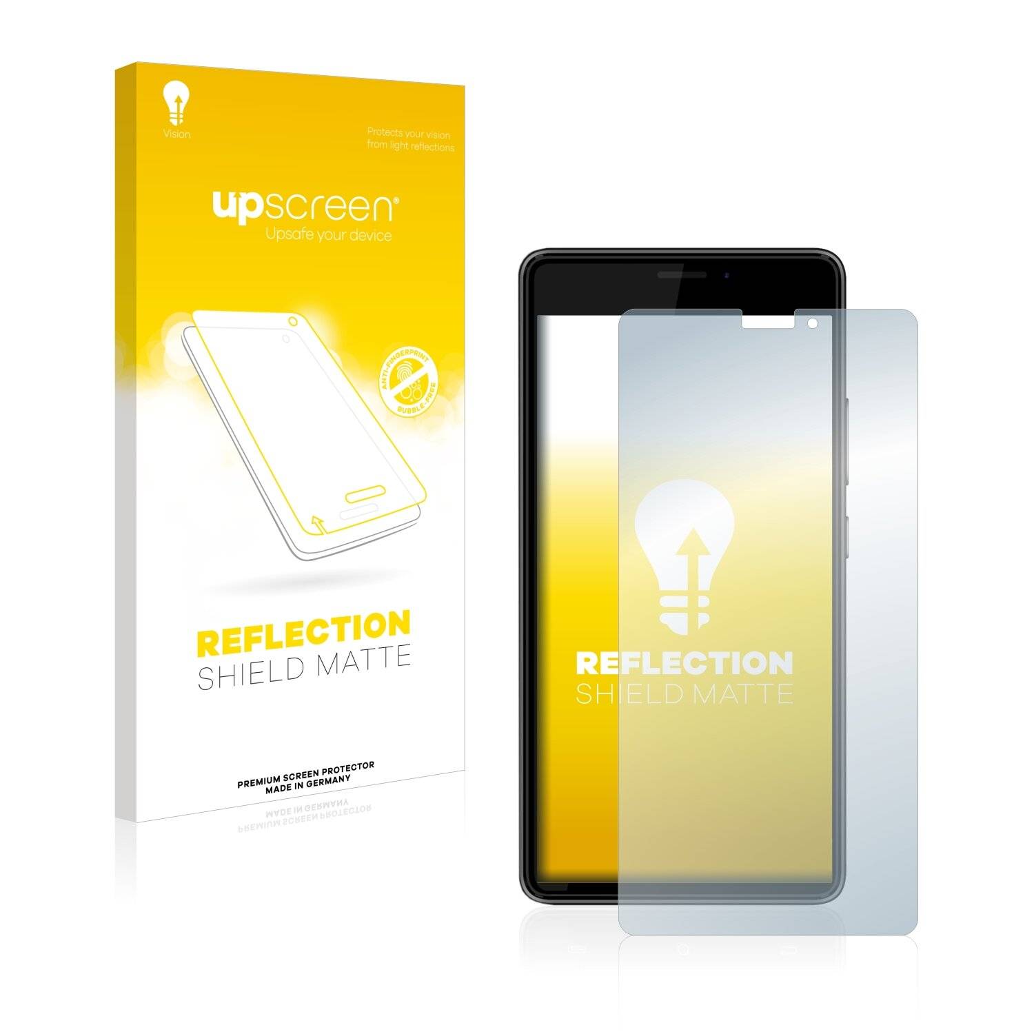 upscreen Reflection Shield Matte Premium Displayschutzfolie für Cubot