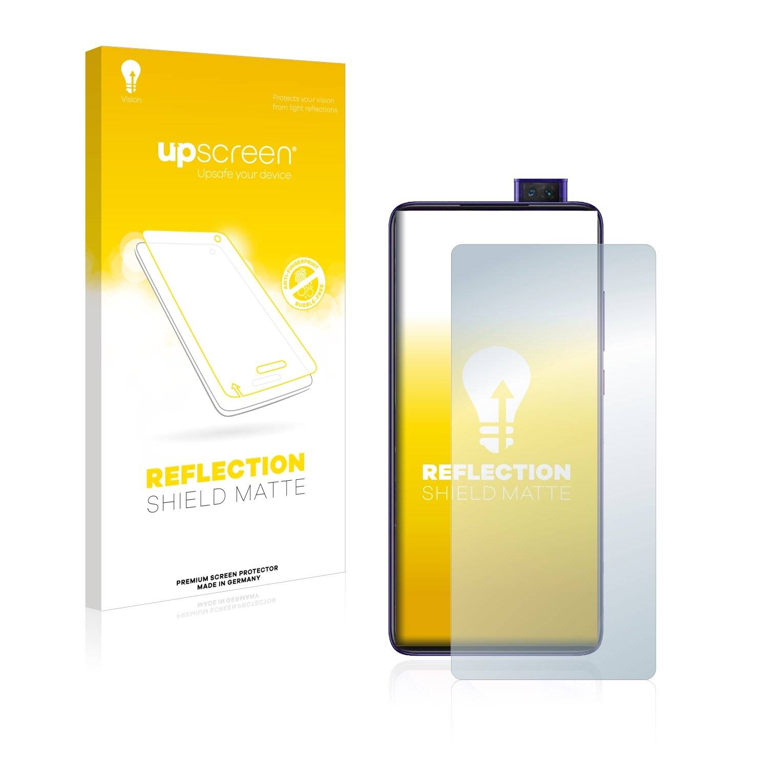 upscreen Reflection Shield Matte Premium Displayschutzfolie für Xiaomi Redmi K30
