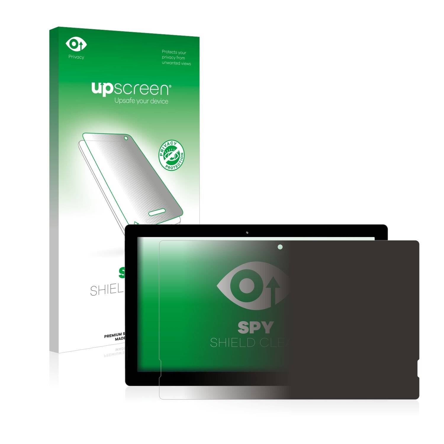 upscreen Spy Shield Clear Premium Blickschutzfolie für Teclast