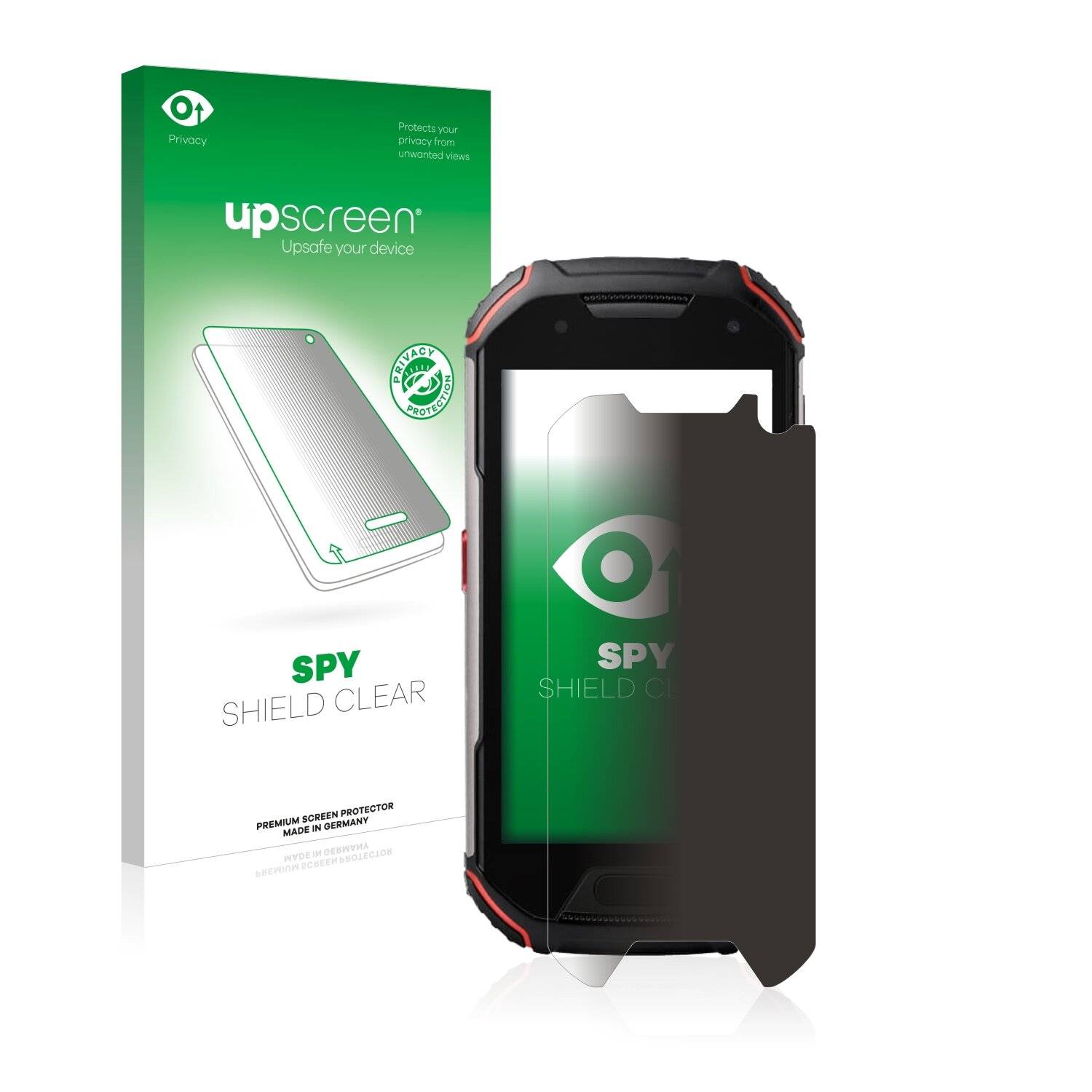 upscreen Spy Shield Clear Premium Blickschutzfolie für Unihertz Altom