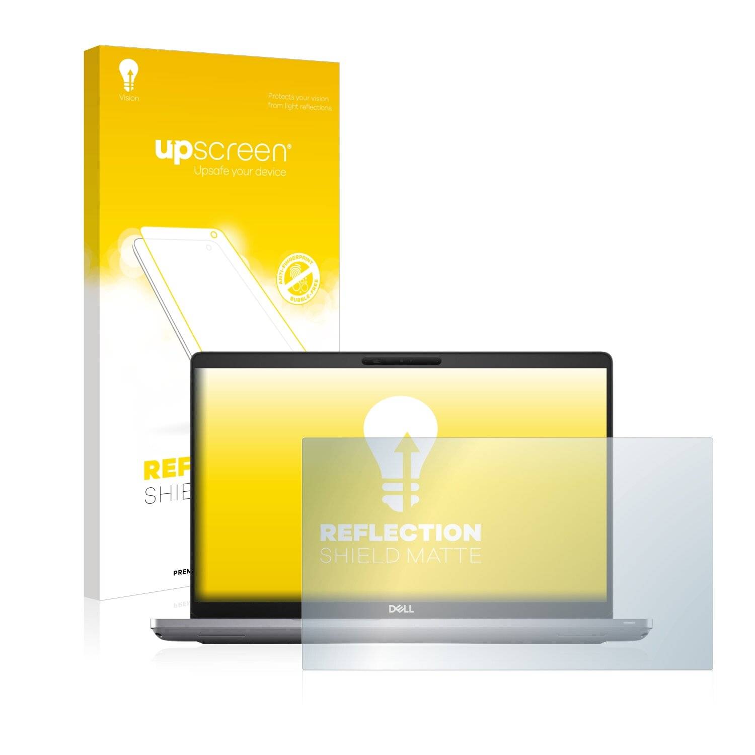 upscreen Reflection Shield Matte Premium Displayschutzfolie für Dell Latitude 15