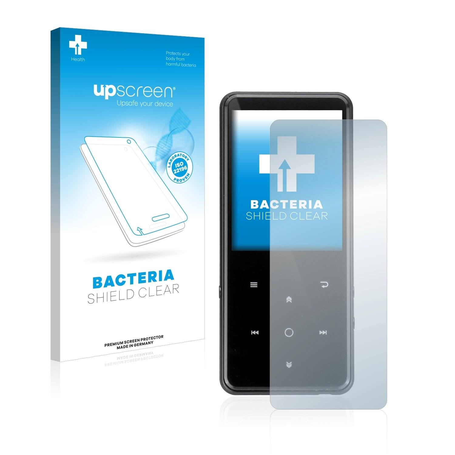 upscreen Bacteria Shield Clear Premium Antibakterielle Displayschutzfolie für Benjie