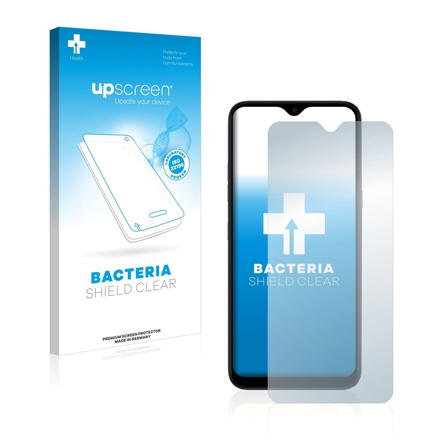 upscreen Bacteria Shield Clear Premium Antibakterielle Displayschutzfolie für LG