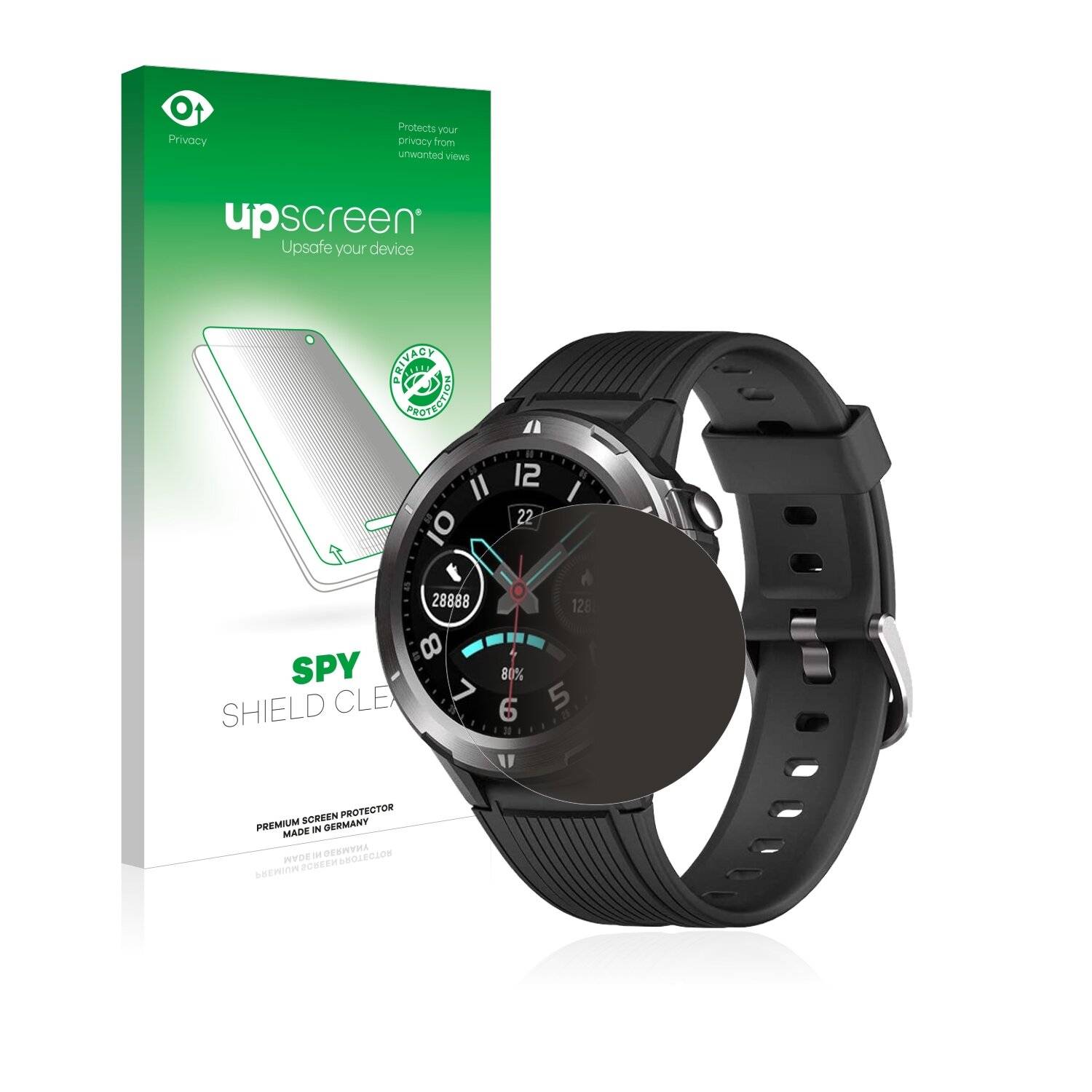 upscreen Spy Shield Clear Premium Blickschutzfolie für HP EliteBook x360 830