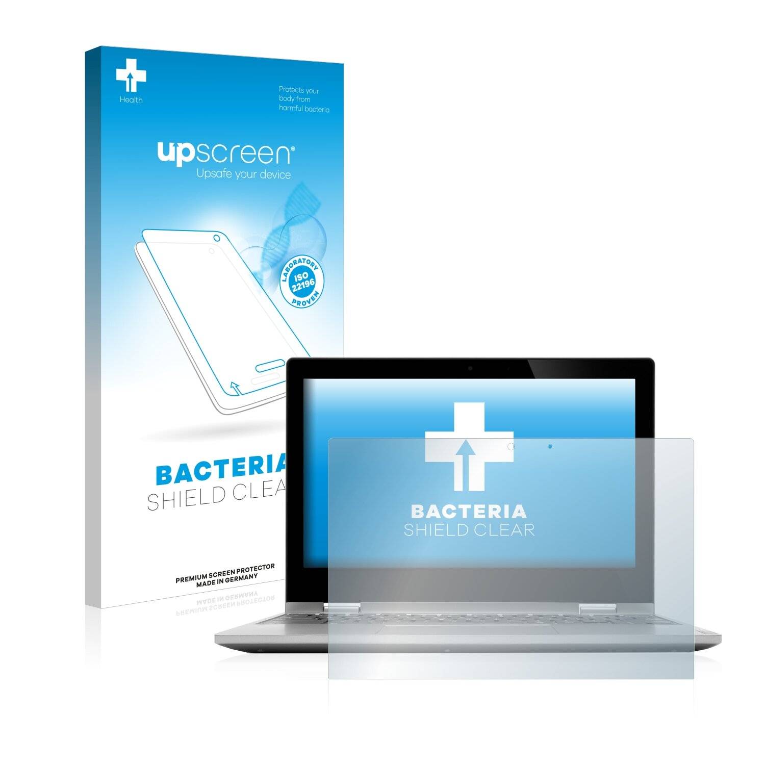 upscreen Bacteria Shield Clear Premium Antibakterielle Displayschutzfolie für Lenovo